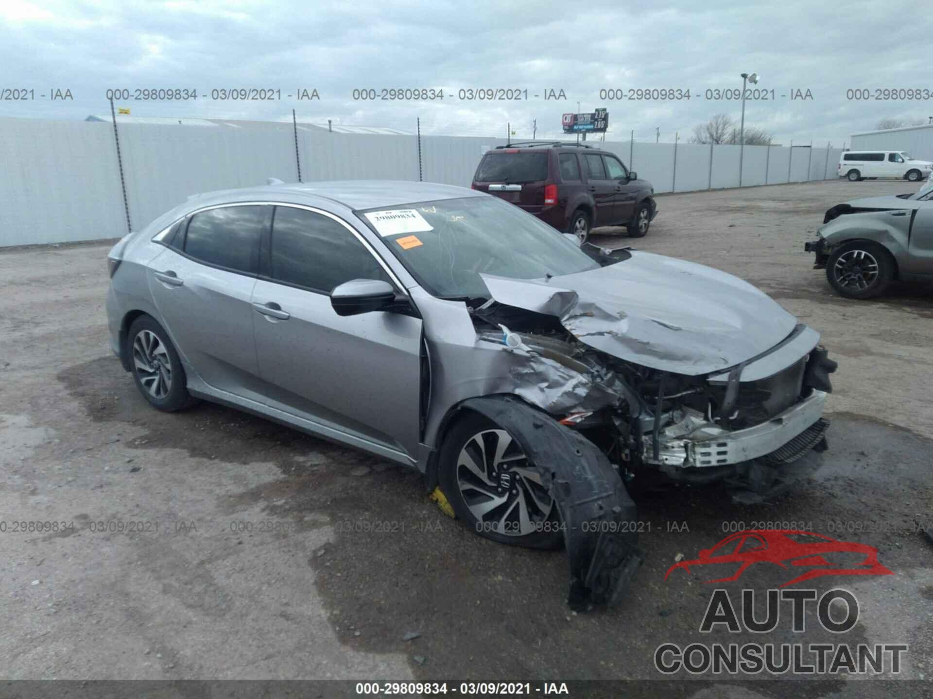 HONDA CIVIC HATCHBACK 2017 - SHHFK7G23HU207482