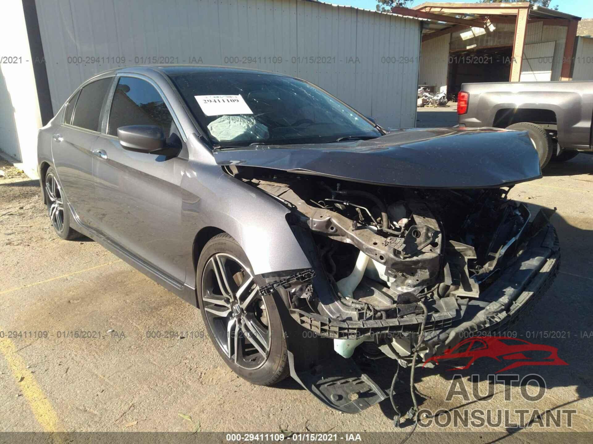 HONDA ACCORD SEDAN 2016 - 1HGCR2F5XGA177999