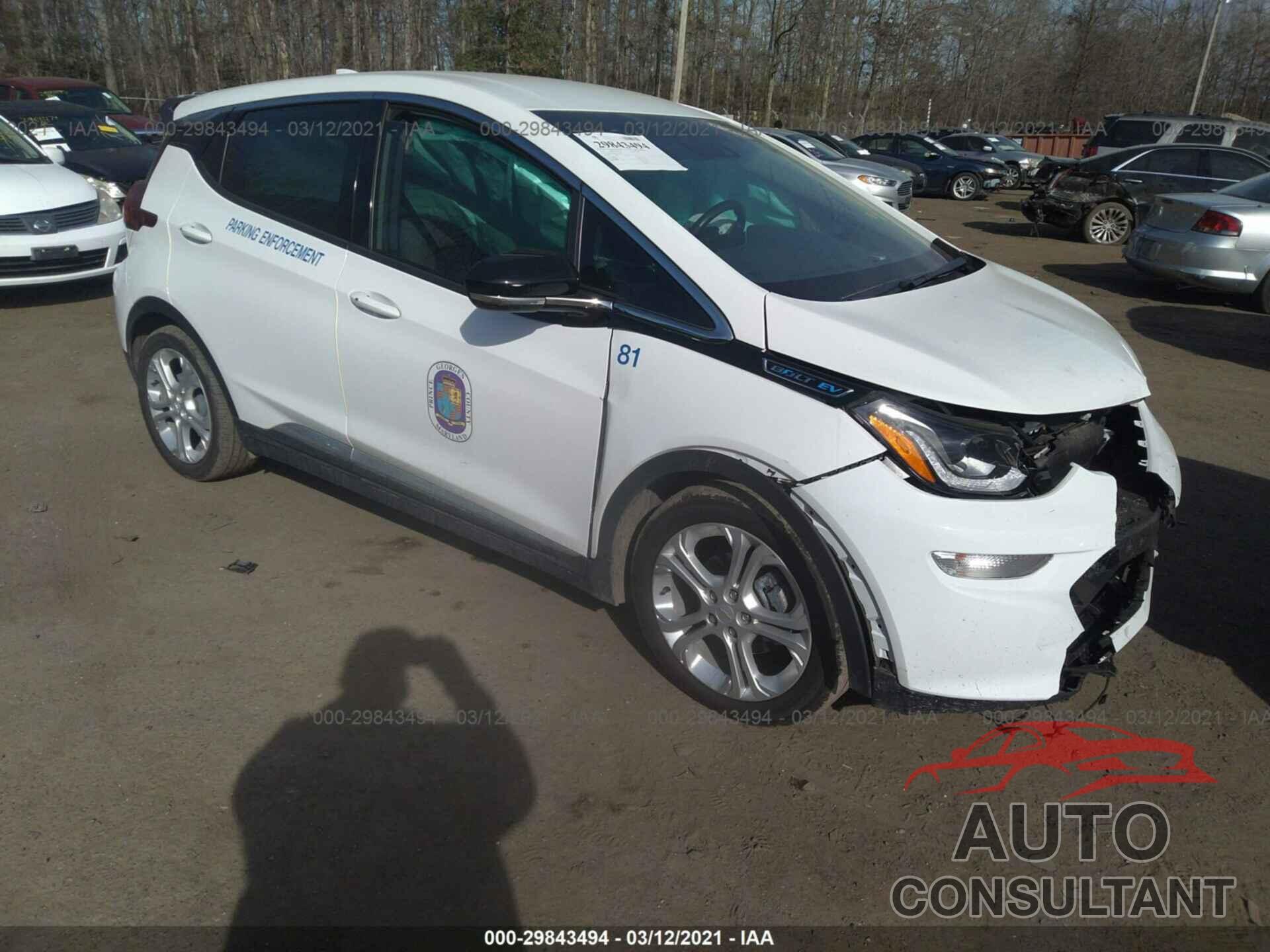 CHEVROLET BOLT EV 2019 - 1G1FY6S08K4139364