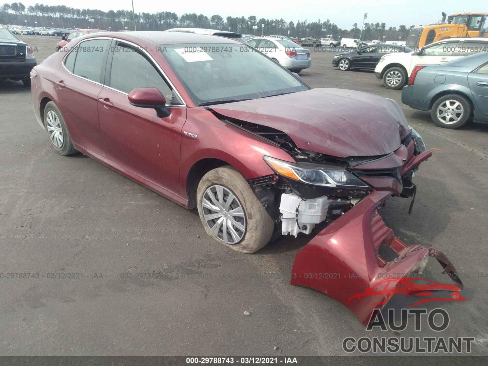 TOYOTA CAMRY 2020 - 4T1C31AK3LU525699