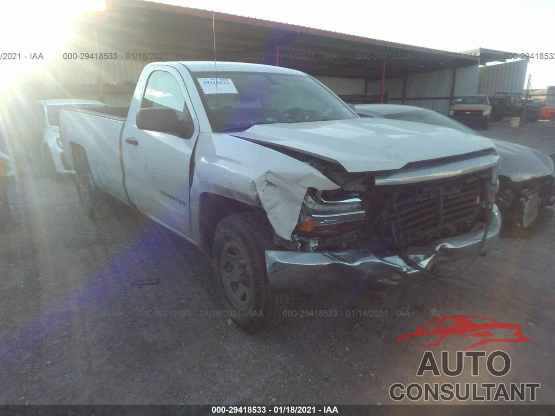 CHEVROLET SILVERADO 1500 2018 - 1GCNCNEC1JZ904997