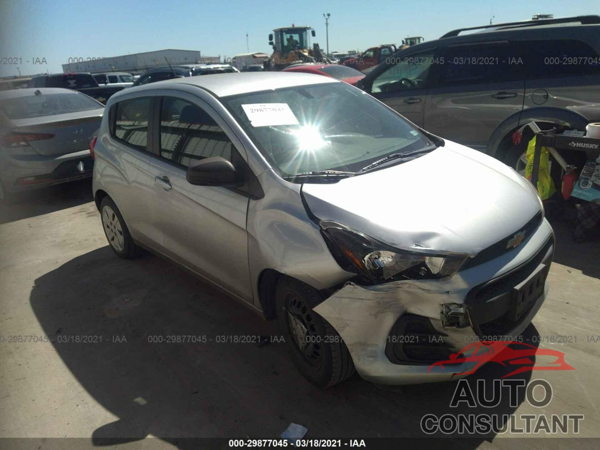 CHEVROLET SPARK 2016 - KL8CA6SA1GC539179