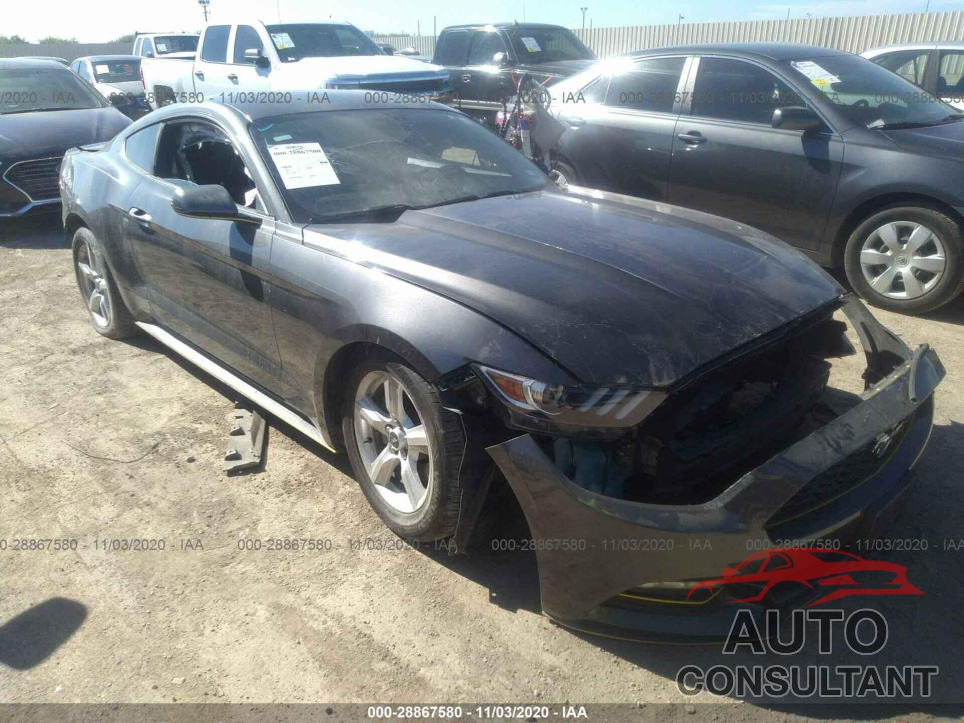 FORD MUSTANG 2017 - 1FA6P8AM3H5306202