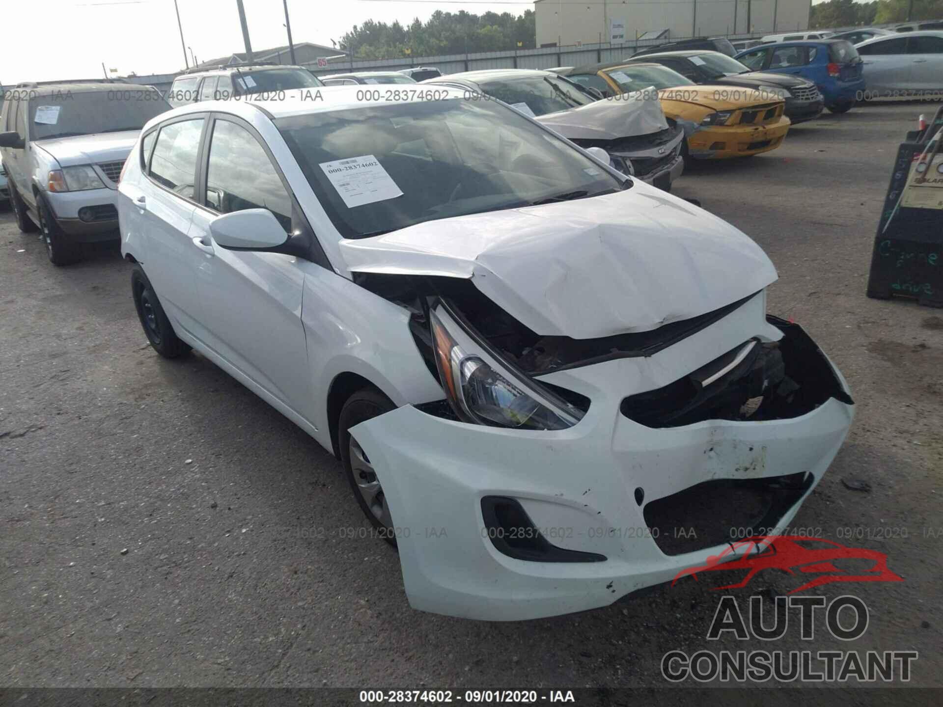 HYUNDAI ACCENT 2017 - KMHCT5AE4HU313337