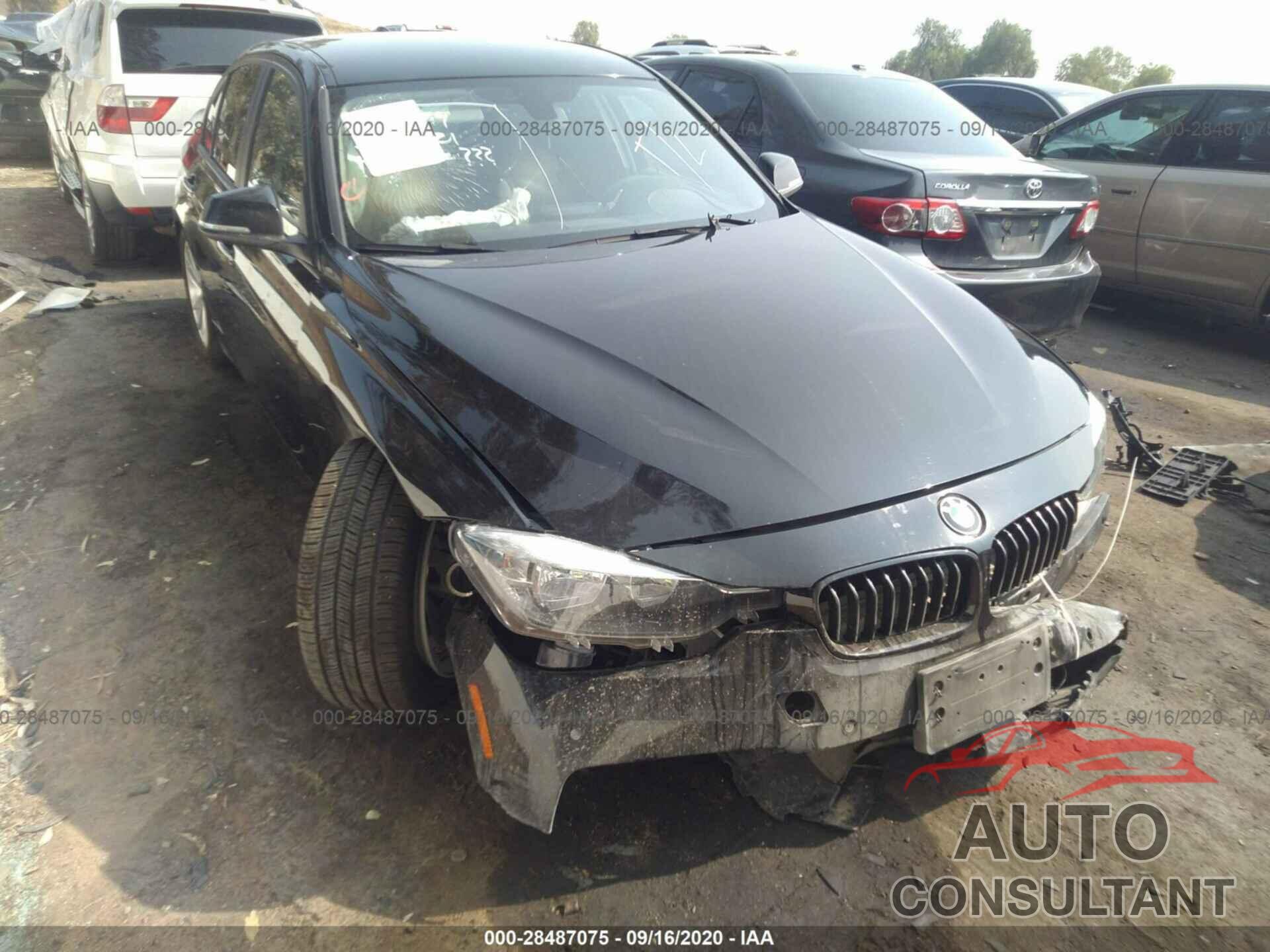 BMW 3 SERIES 2017 - WBA8E1G54HNU15345
