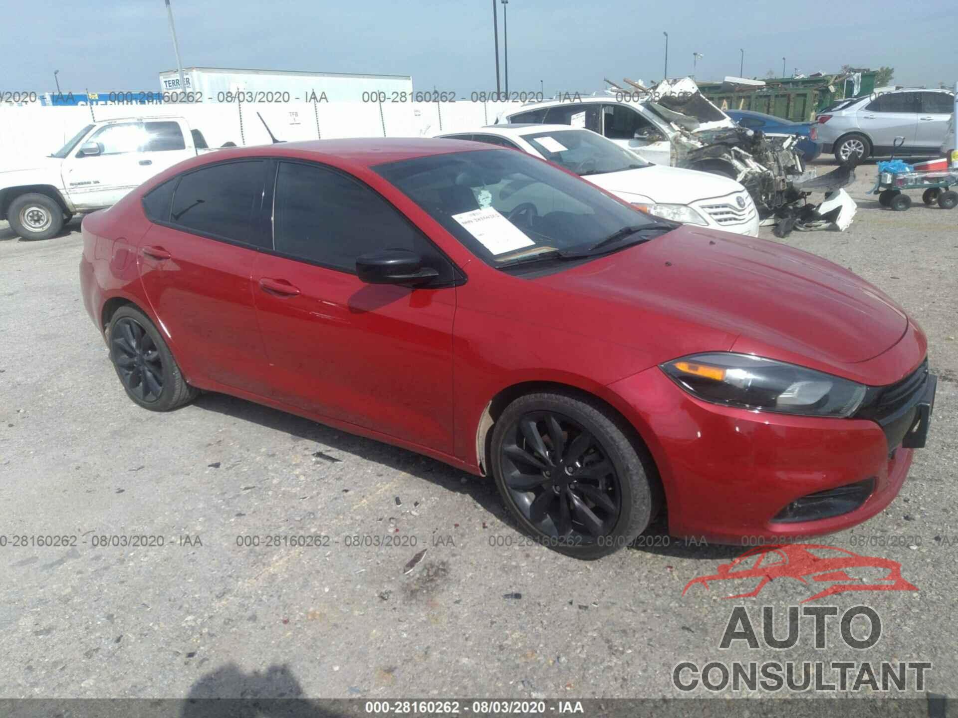 DODGE DART 2016 - 1C3CDFFA9GD805295