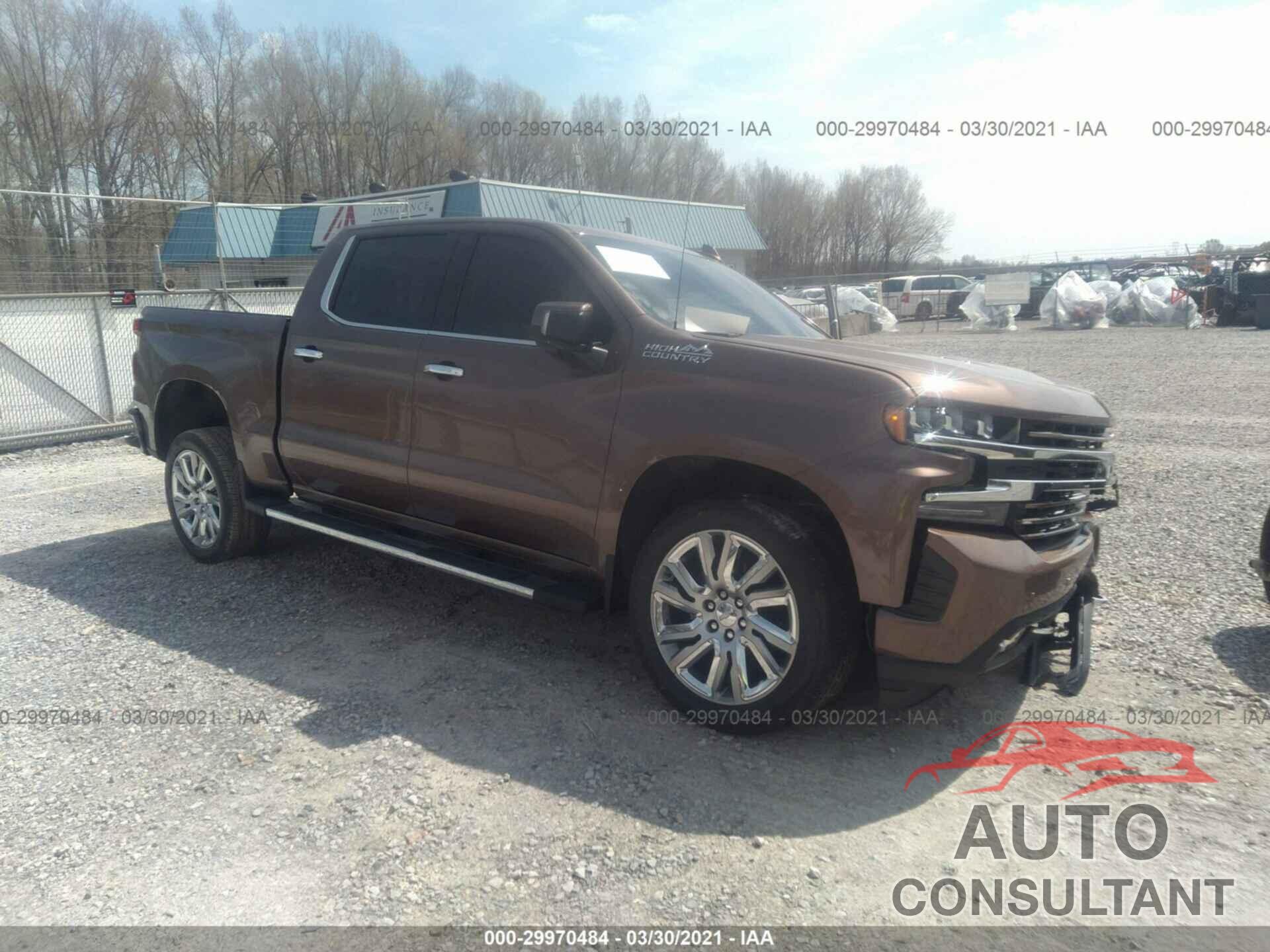 CHEVROLET SILVERADO 1500 2019 - 3GCUYHEL7KG291591