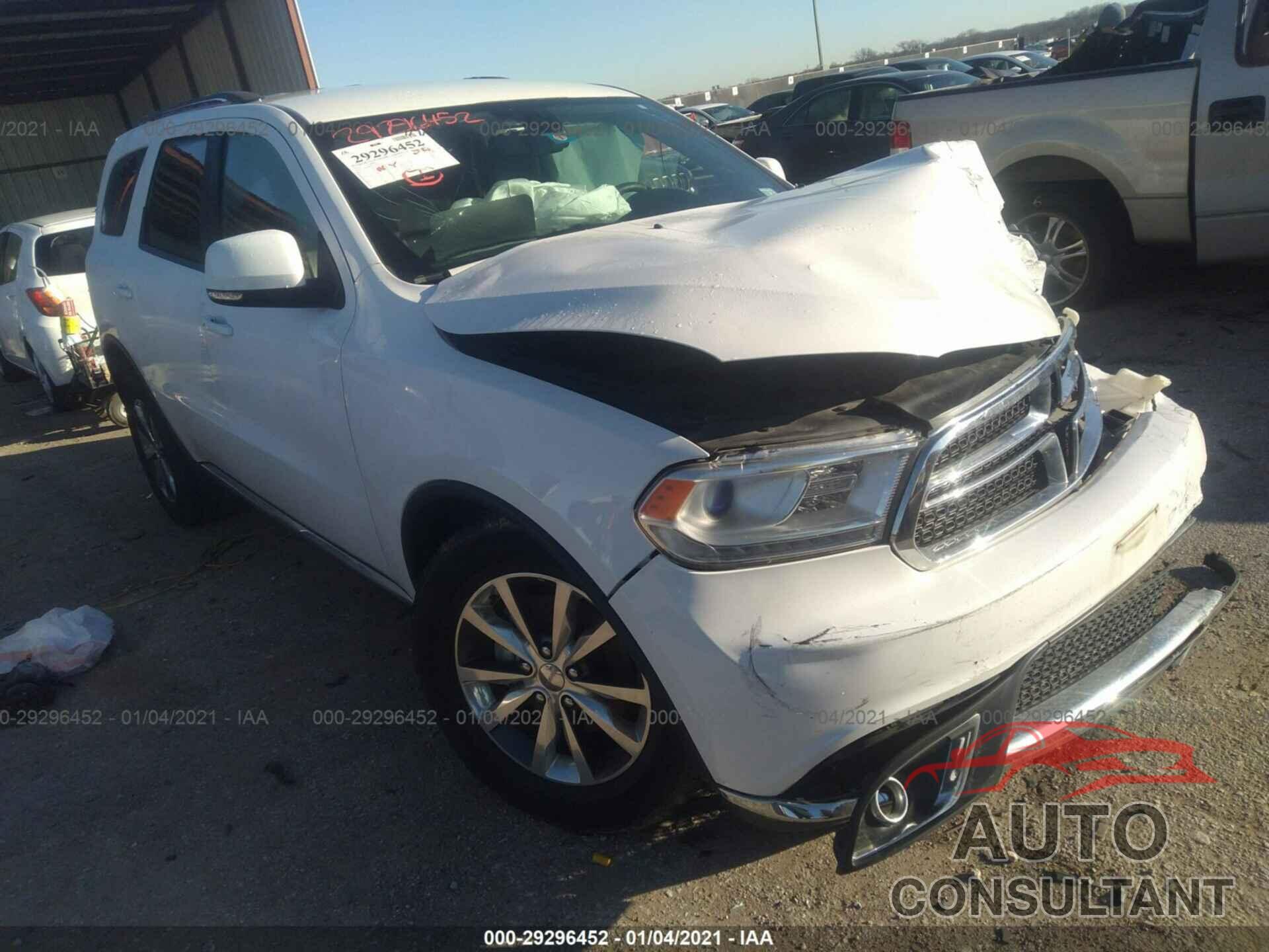 DODGE DURANGO 2016 - 1C4RDHDG5GC314995