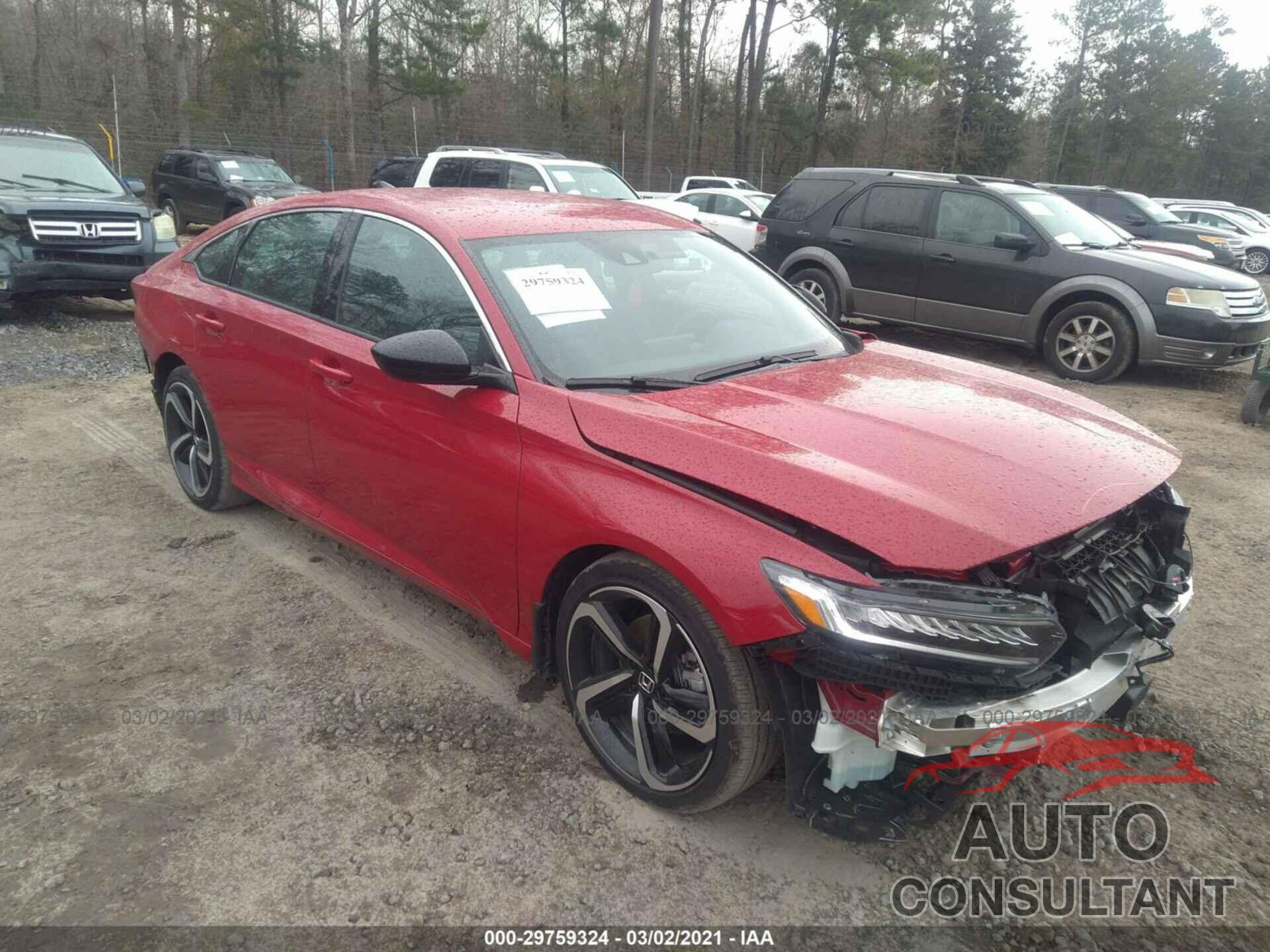 HONDA ACCORD SEDAN 2021 - 1HGCV1F35MA017271