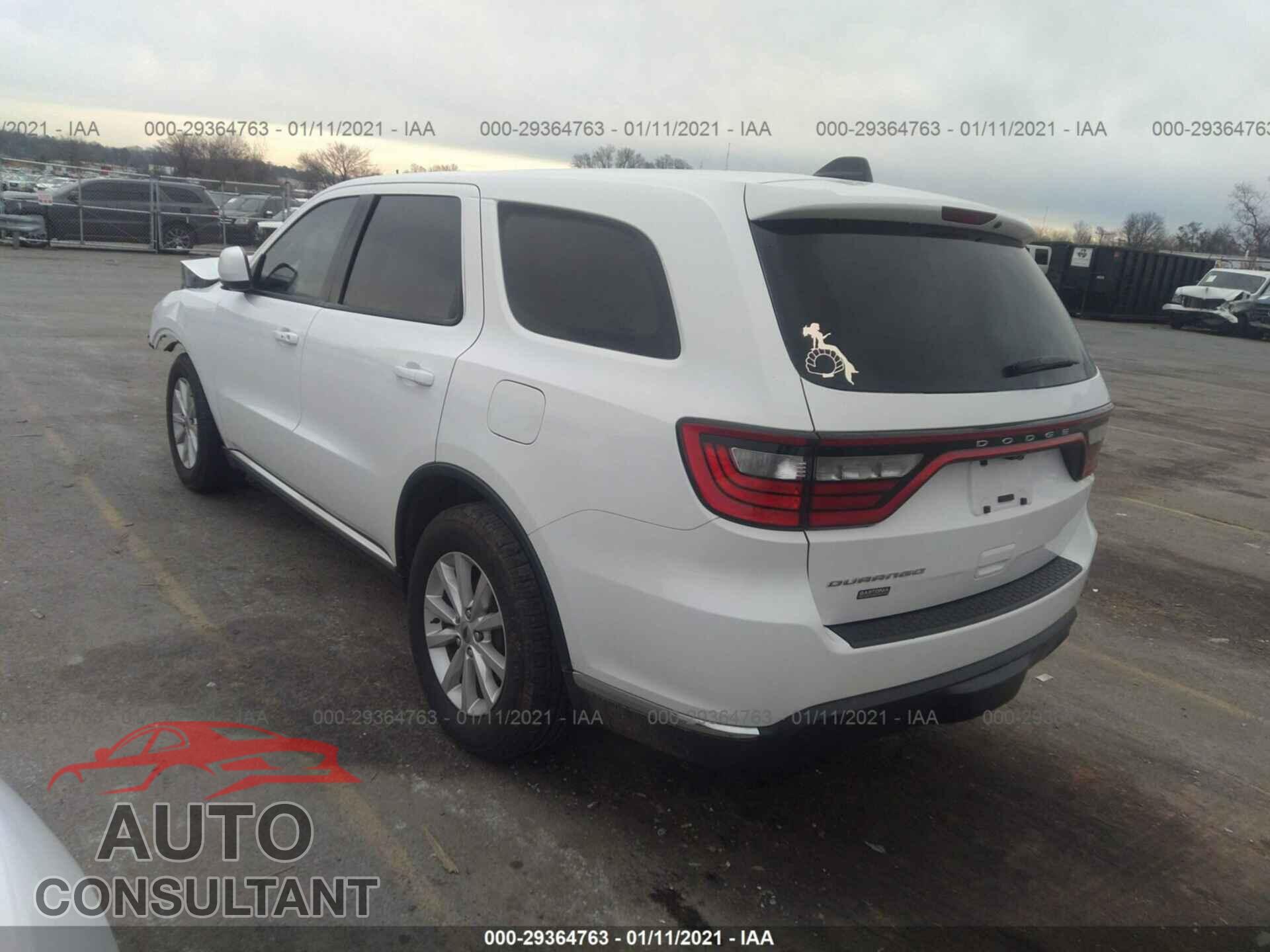 DODGE DURANGO 2019 - 1C4RDHAG4KC827085