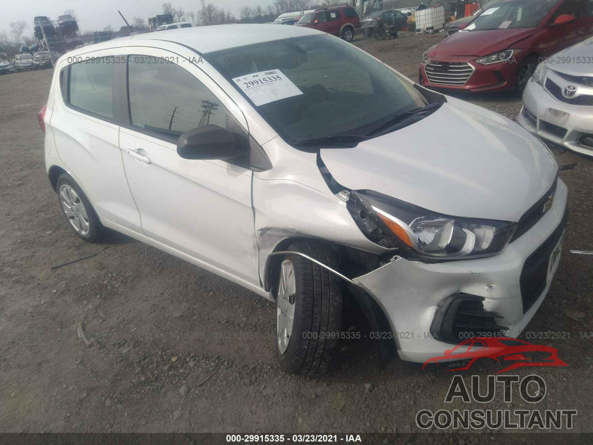 CHEVROLET SPARK 2017 - KL8CB6SA0HC751263