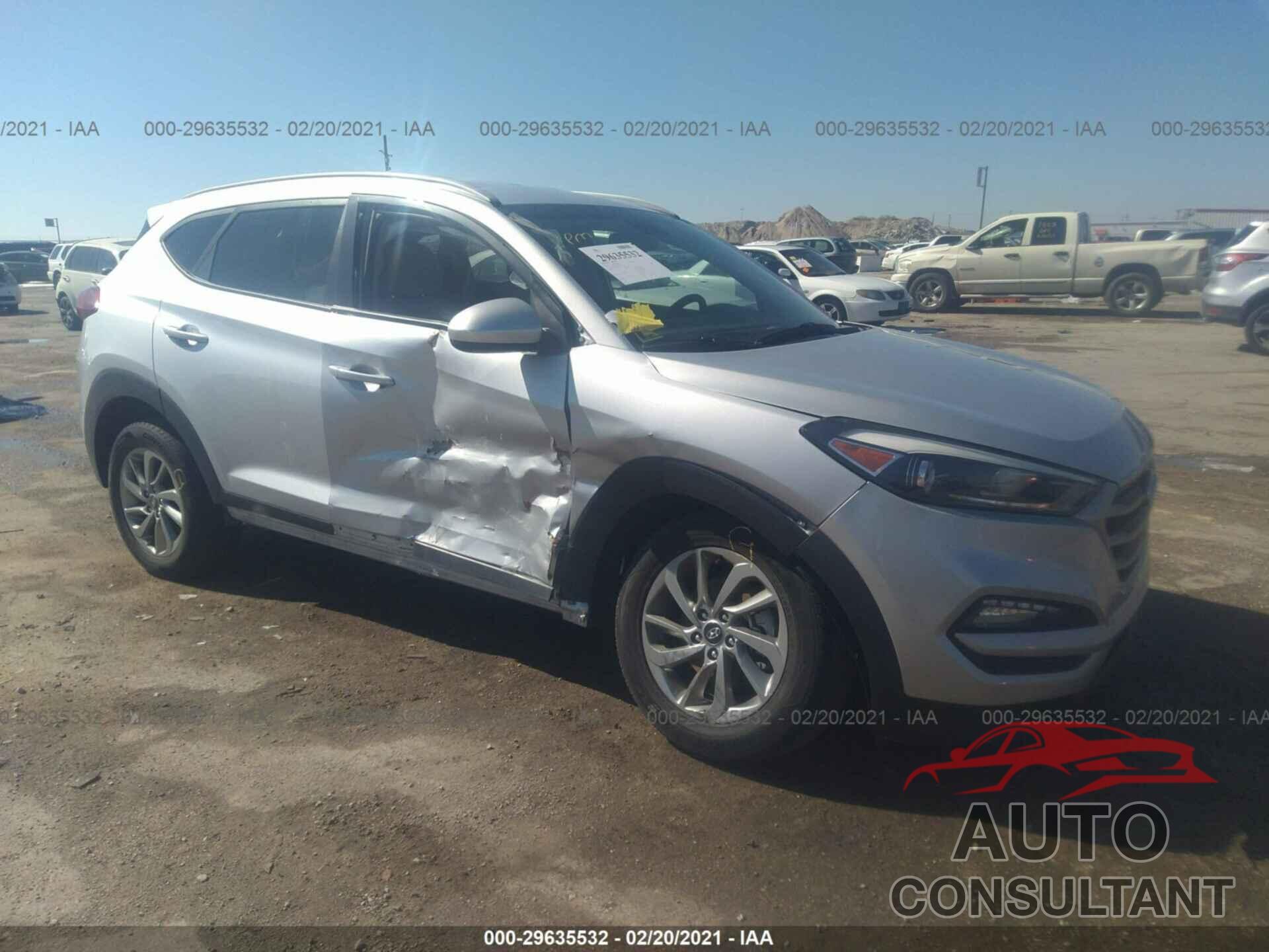 HYUNDAI TUCSON 2018 - KM8J33A49JU710843