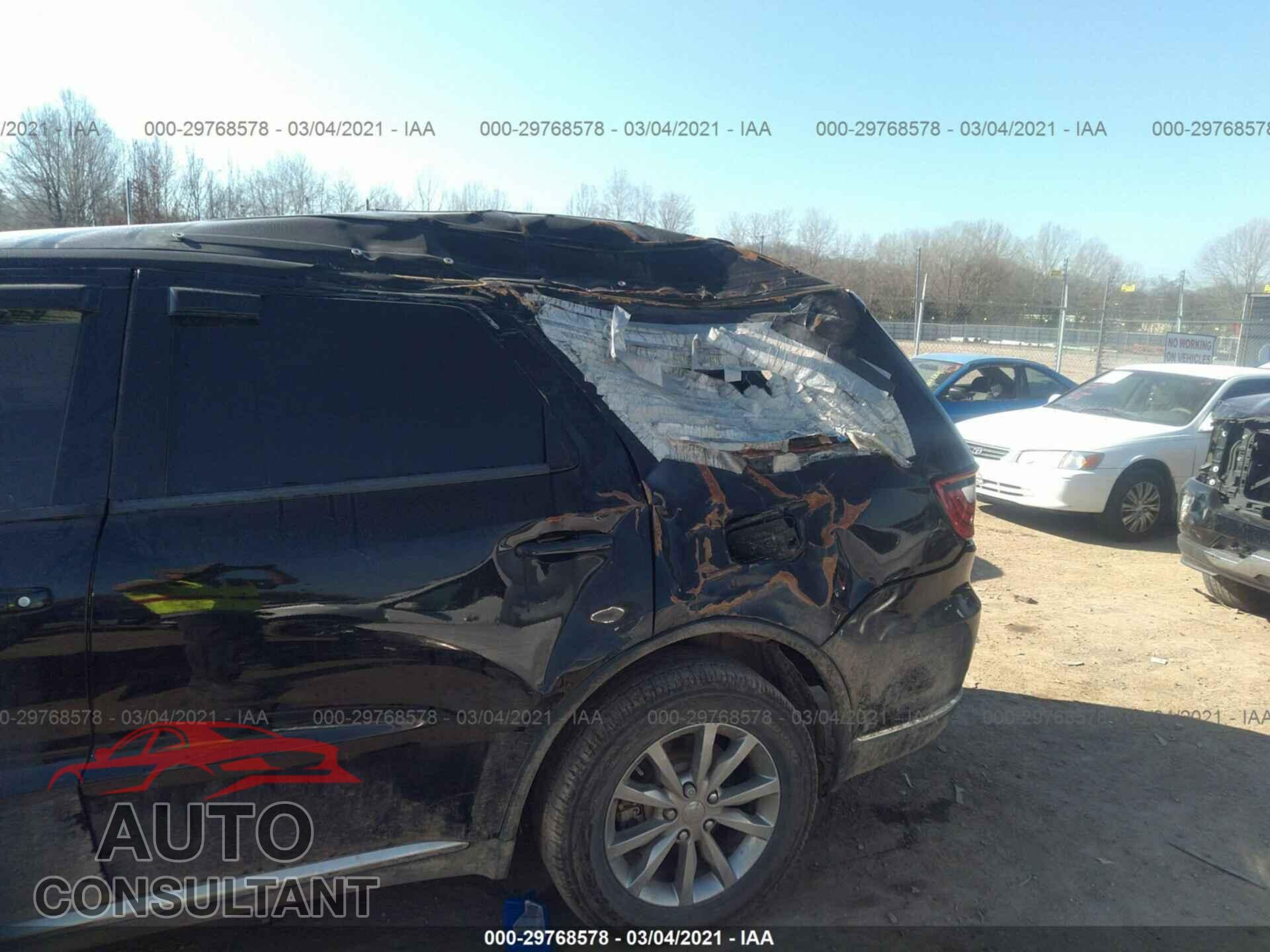 DODGE DURANGO 2017 - 1C4RDHAG1HC921207