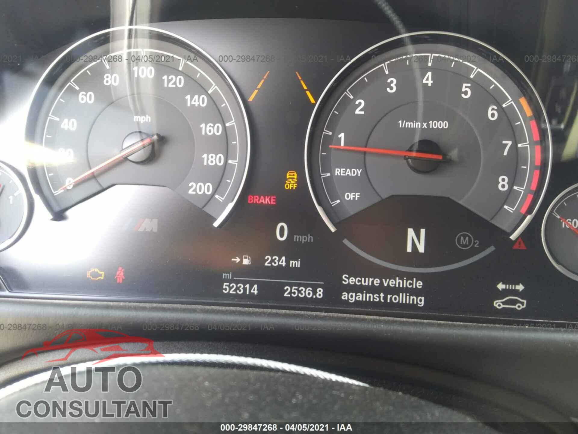 BMW M3 2017 - WBS8M9C55H5G83763