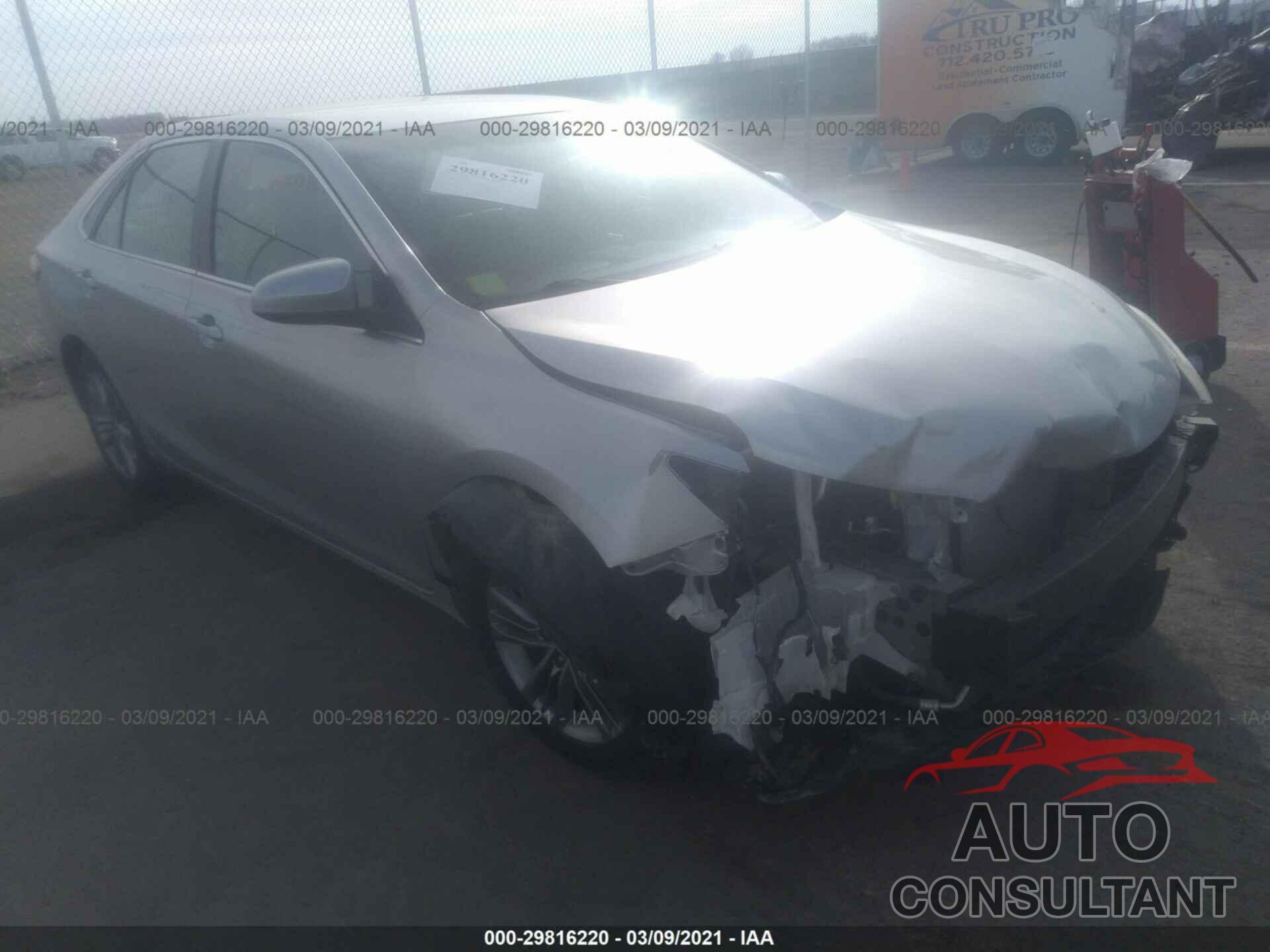 TOYOTA CAMRY 2016 - 4T1BF1FK3GU224951