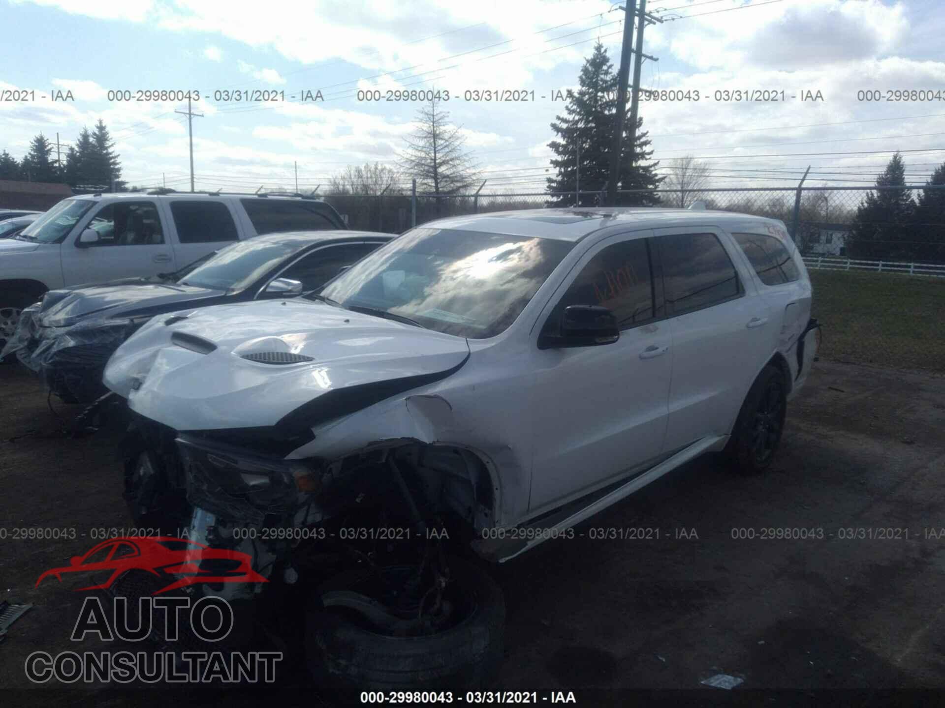 DODGE DURANGO 2018 - 1C4SDJCTXJC209089