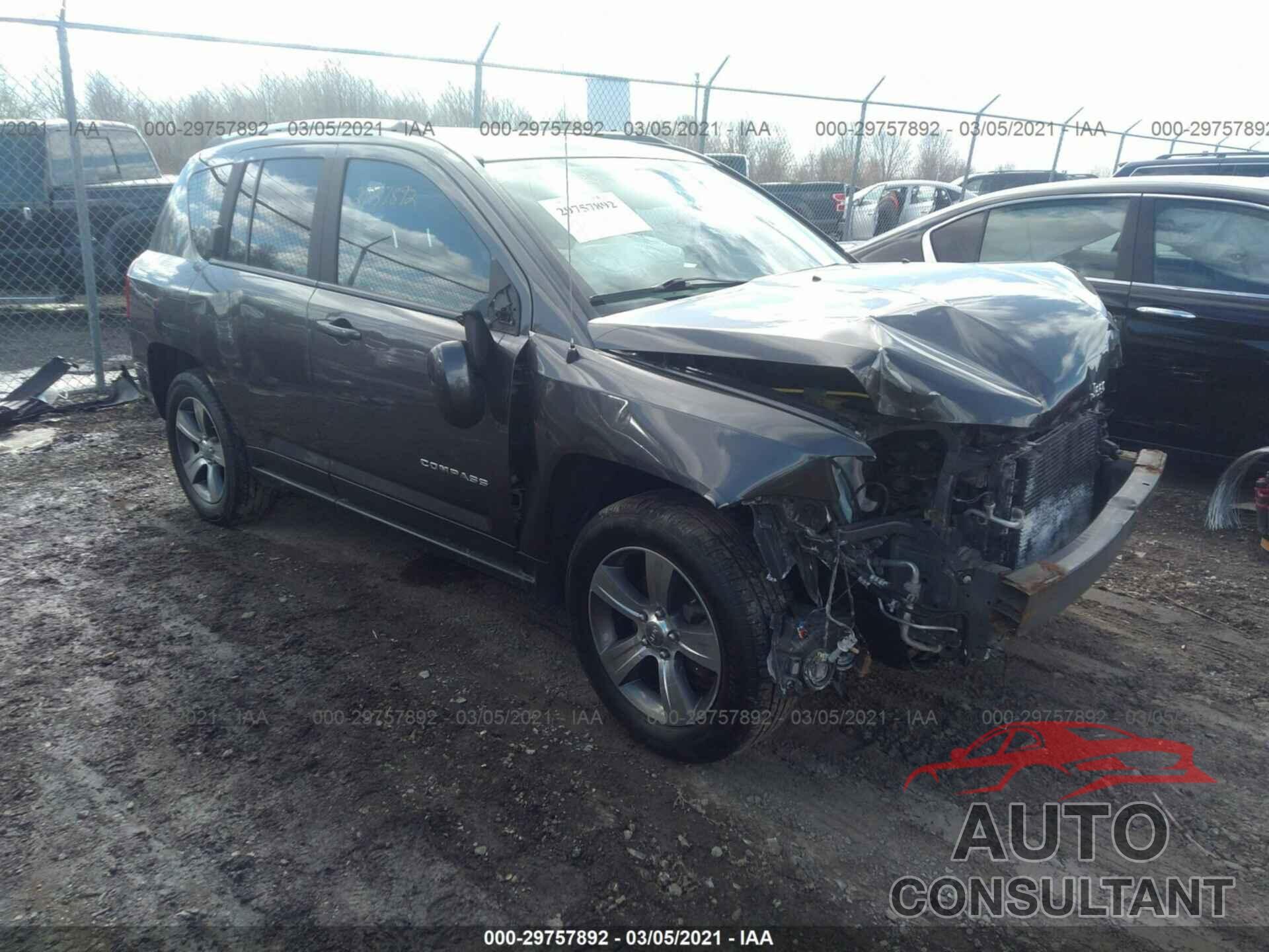 JEEP COMPASS 2017 - 1C4NJDEB5HD100989