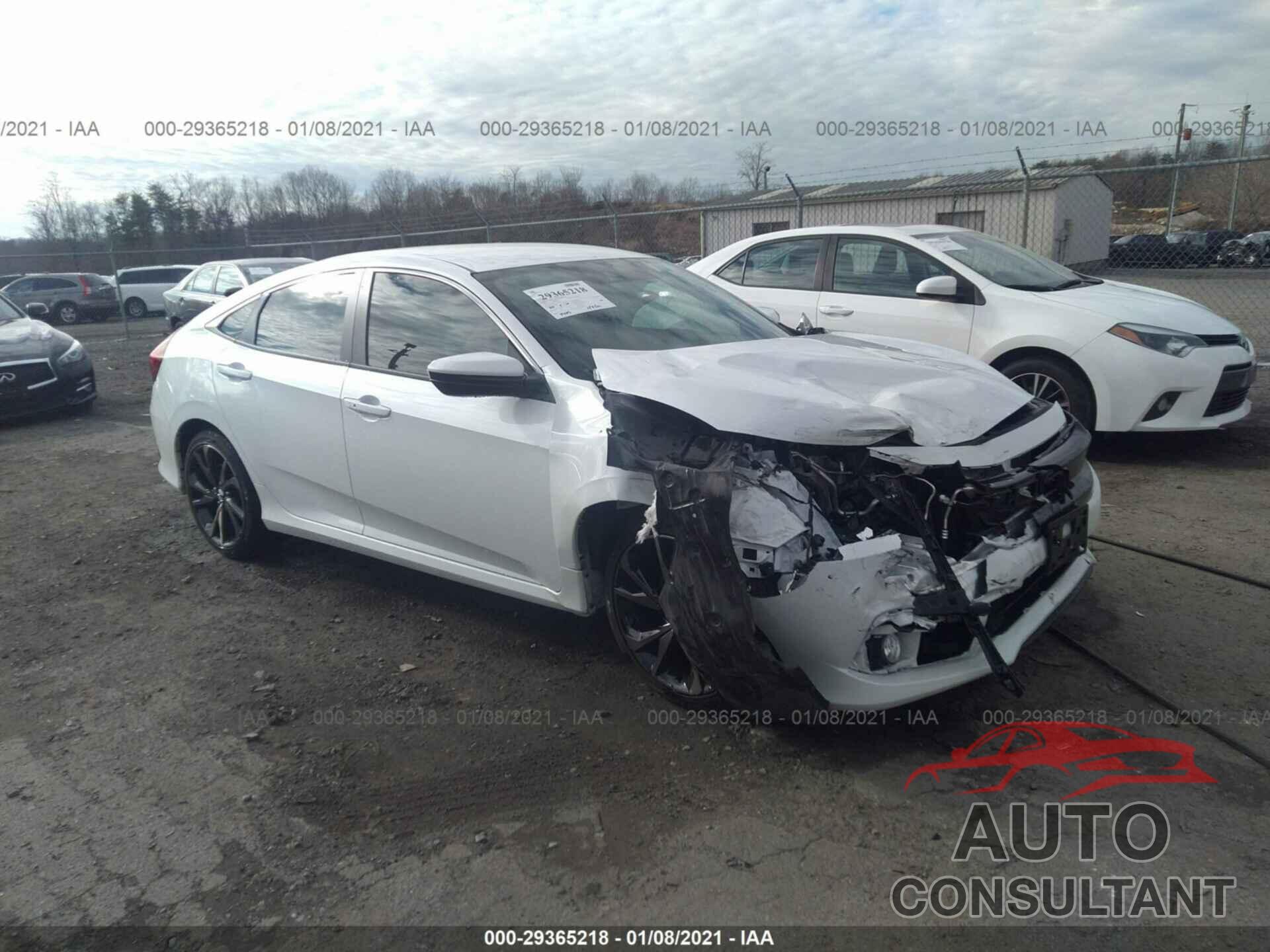 HONDA CIVIC SEDAN 2020 - 2HGFC2F83LH582607