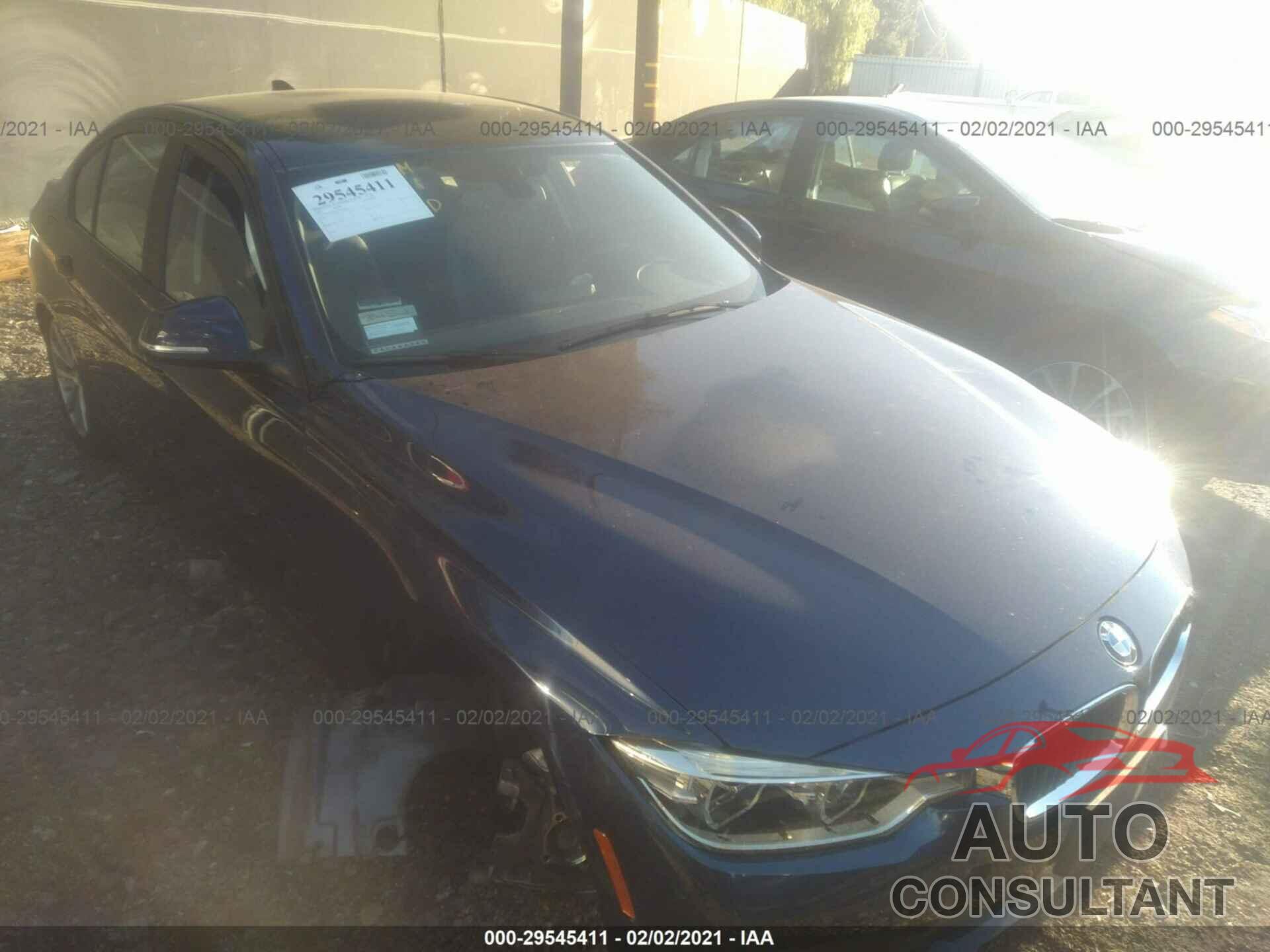 BMW 3 SERIES 2018 - WBA8E1G52JNU91314