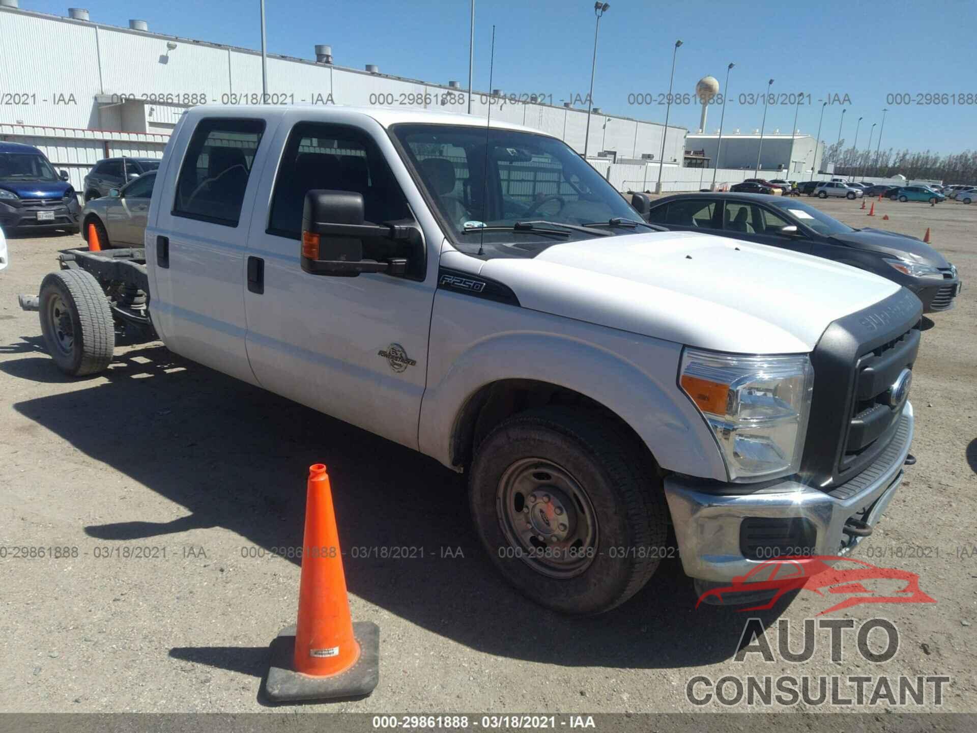 FORD SUPER DUTY F-250 SRW 2016 - 1FT7W2AT5GEC44256