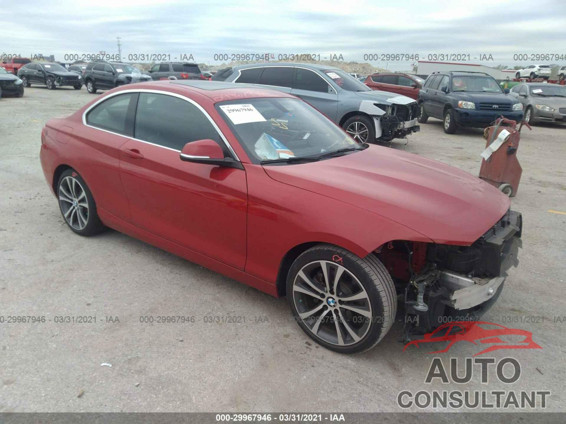 BMW 2 SERIES 2016 - WBA1F9C50GV545222