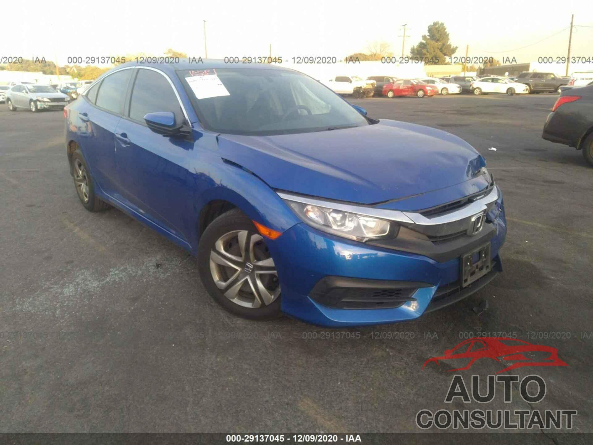 HONDA CIVIC SEDAN 2017 - 19XFC2F51HE220038