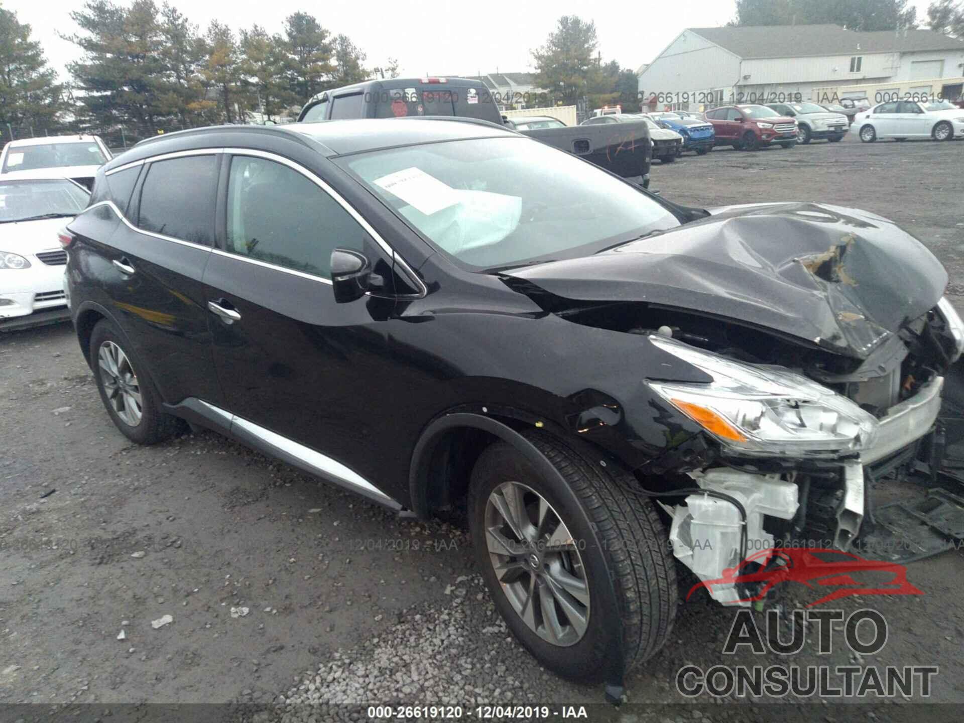 NISSAN MURANO 2017 - 5N1AZ2MH2HN105882