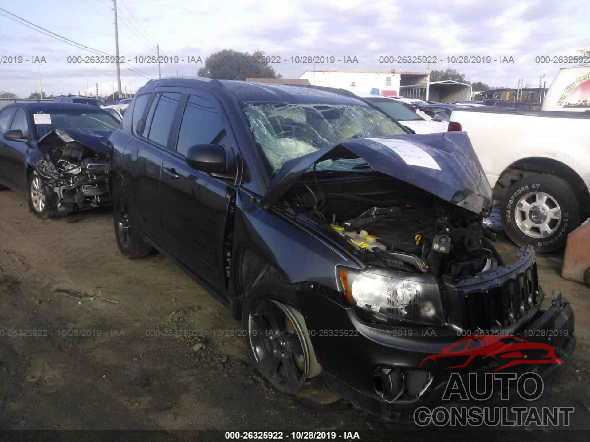JEEP COMPASS 2017 - 1C4NJDBBXHD154471