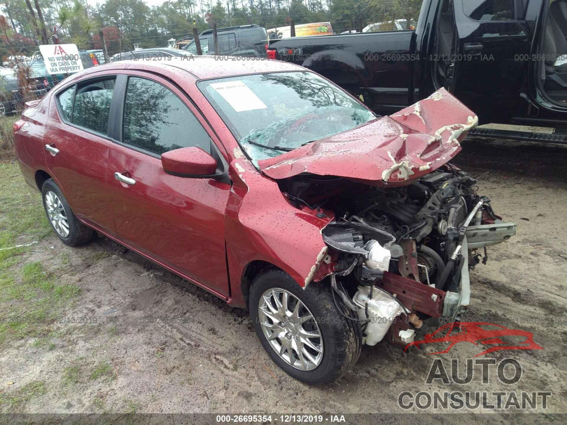 Nissan Versa 2016 - 3N1CN7AP1GL857205