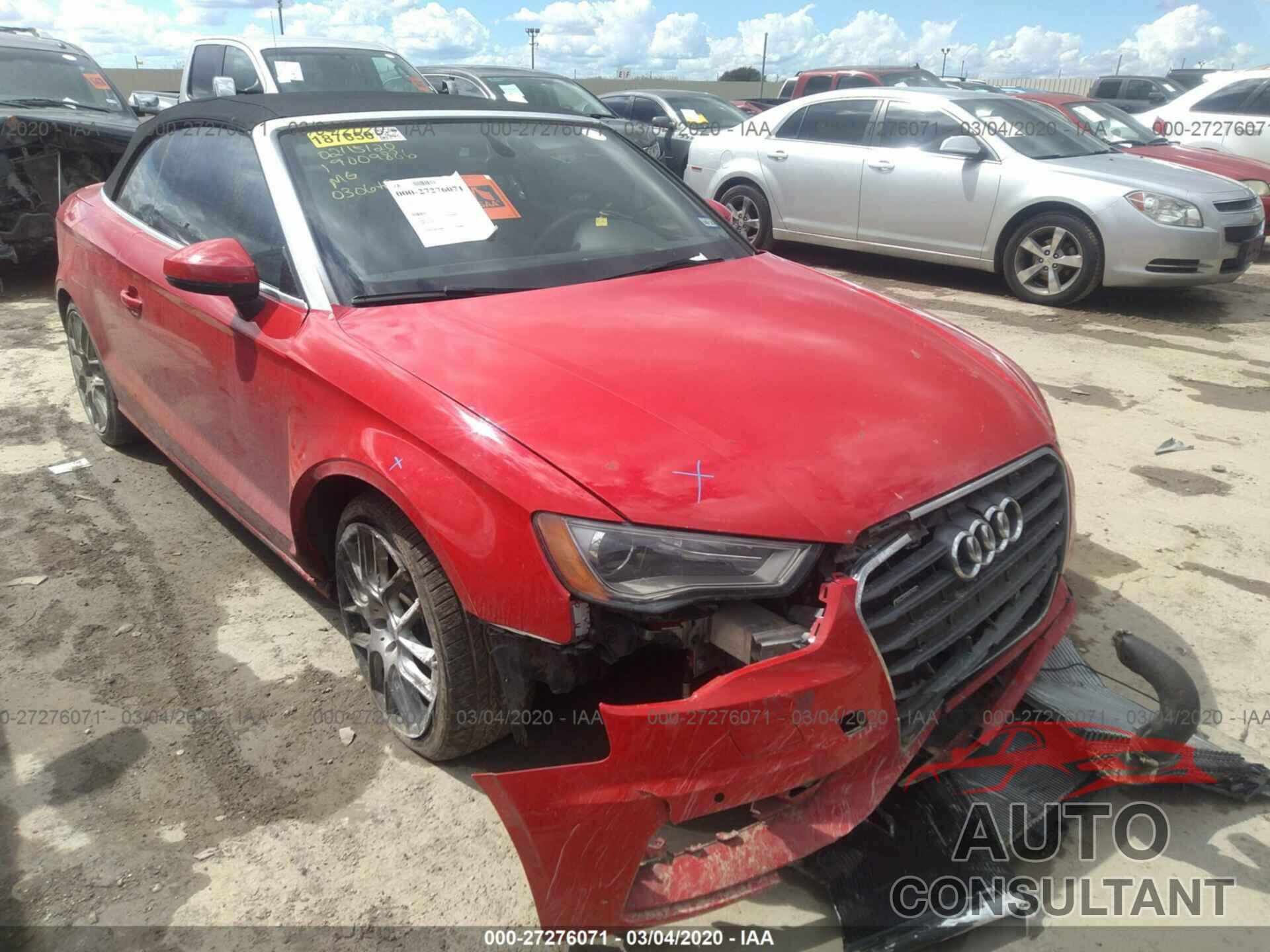 AUDI A3 2016 - WAU78LFF0G1030640