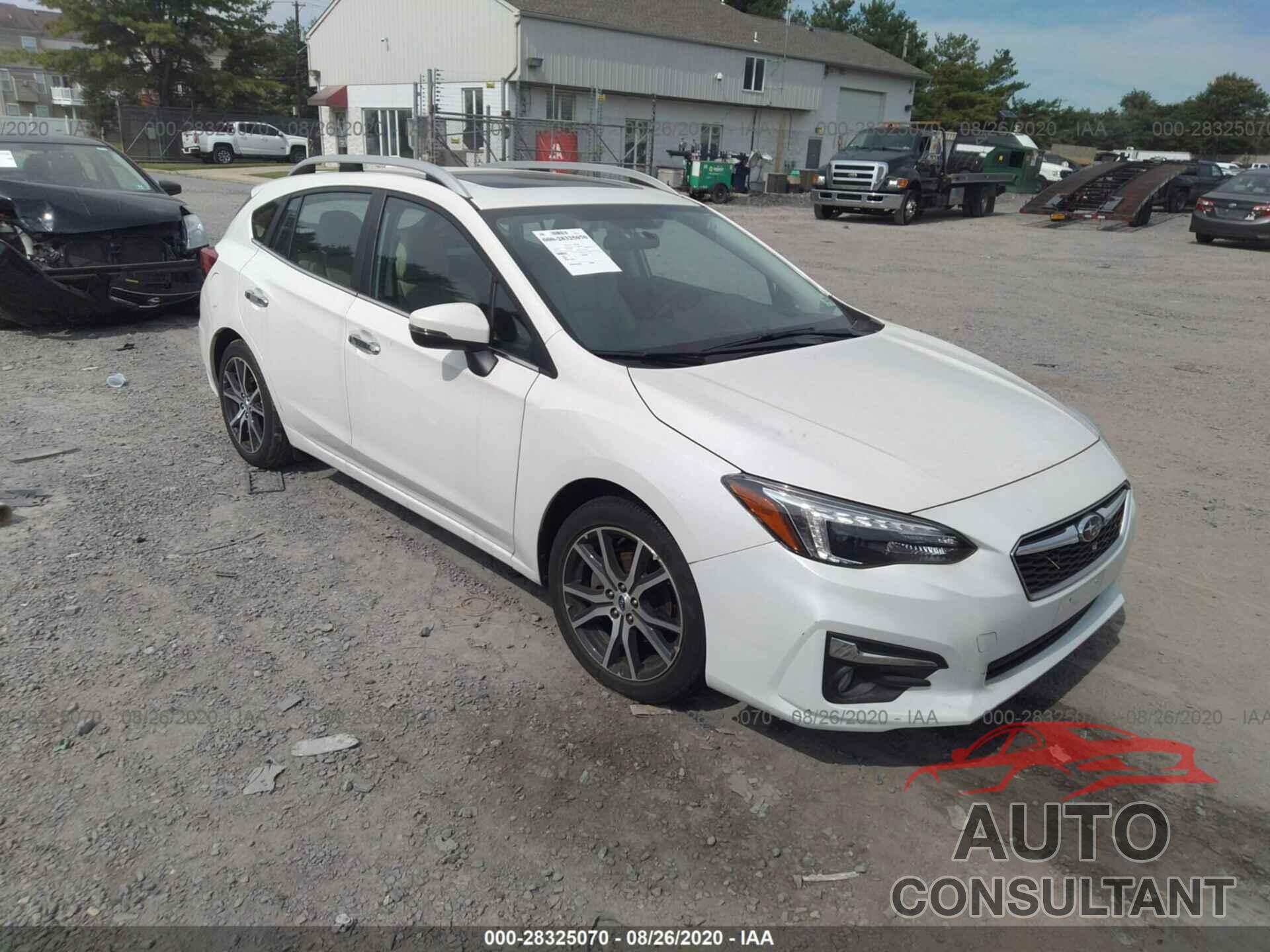 SUBARU IMPREZA 2018 - 4S3GTAU6XJ3715202
