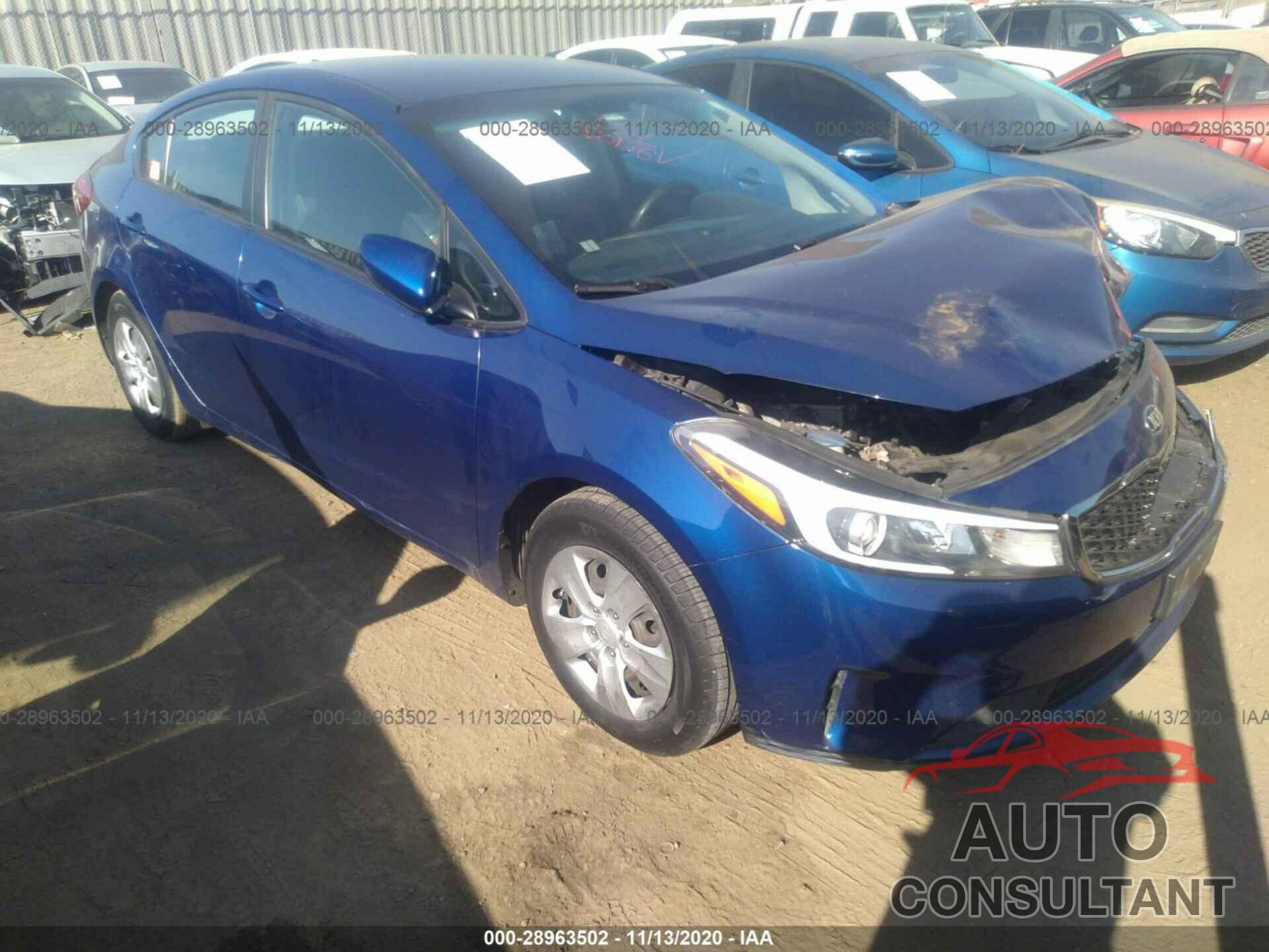 KIA FORTE 2017 - 3KPFK4A77HE067494