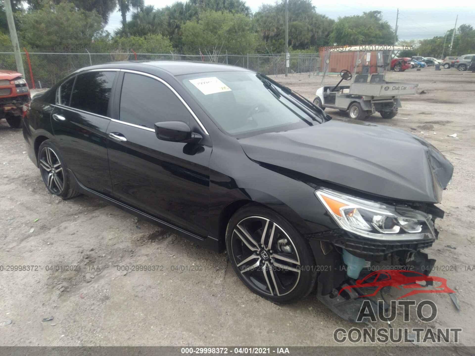 HONDA ACCORD SEDAN 2017 - 1HGCR2F56HA250660