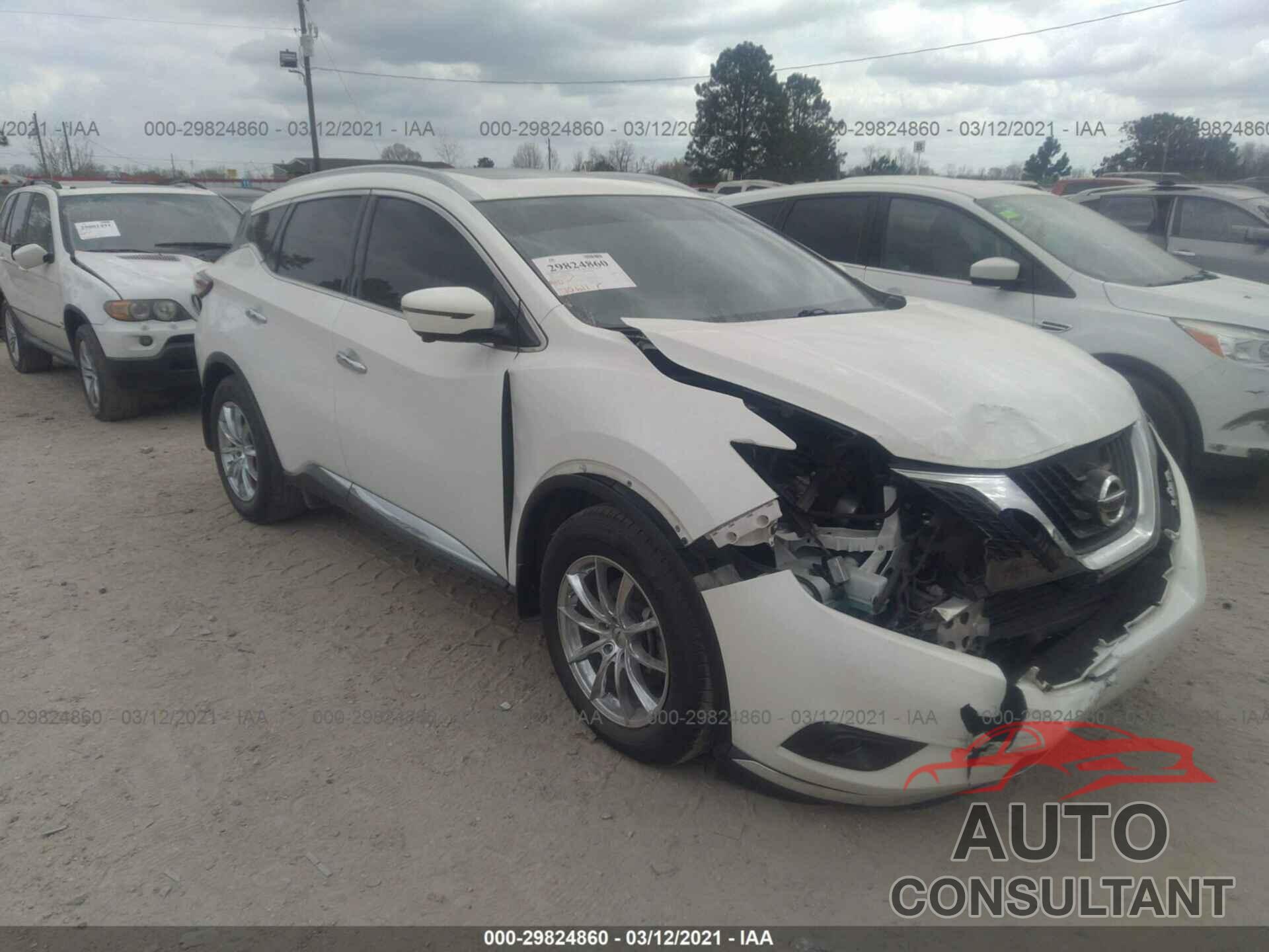 NISSAN MURANO 2017 - 5N1AZ2MG1HN203356