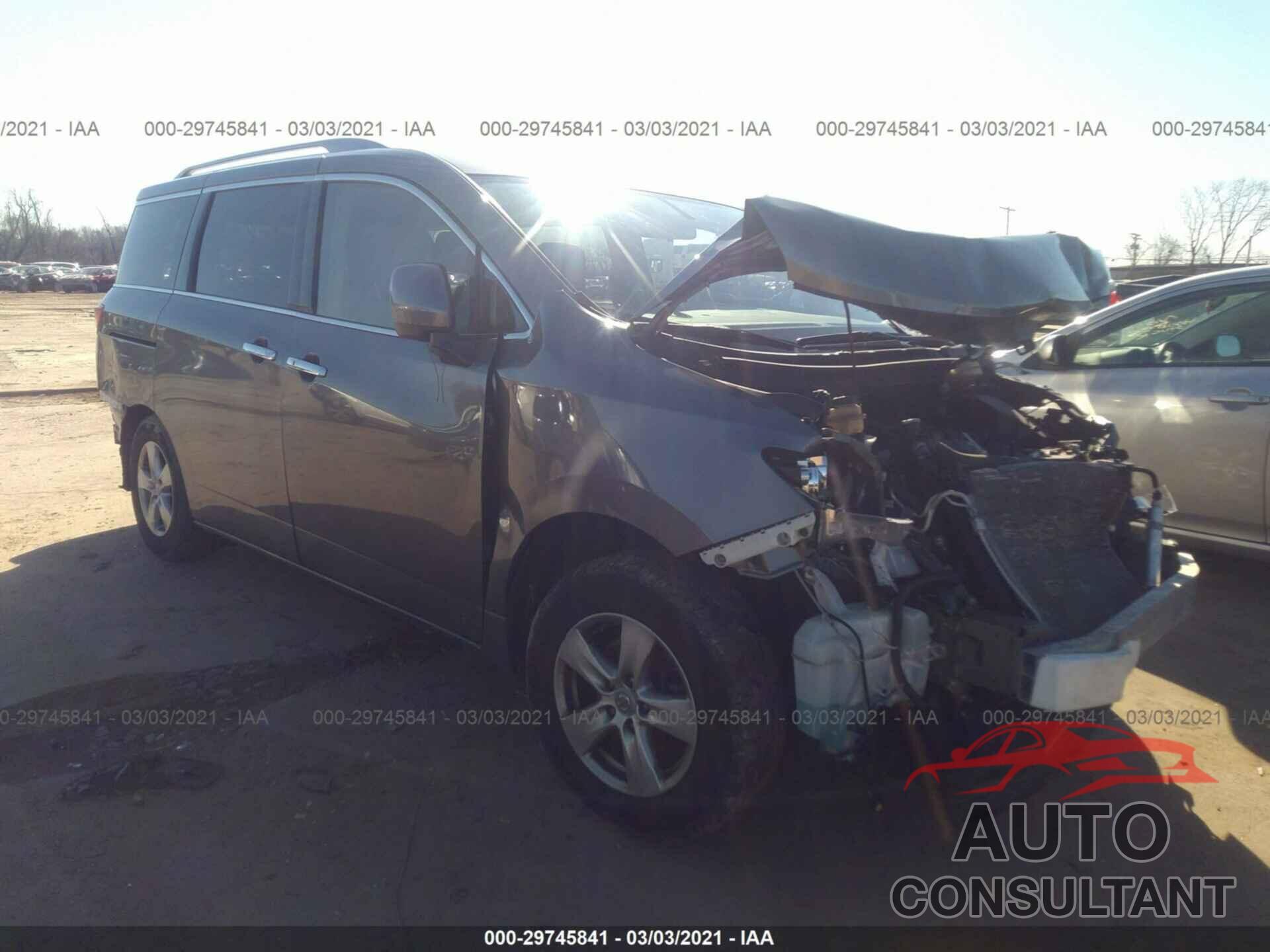 NISSAN QUEST 2016 - JN8AE2KP3G9155003