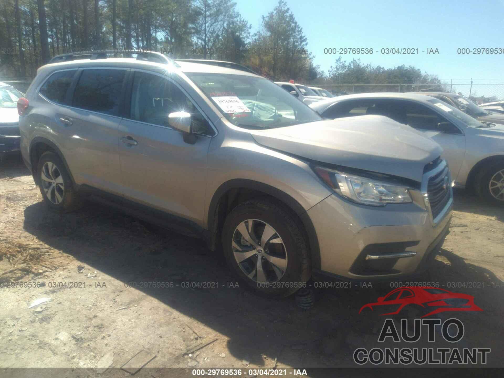 SUBARU ASCENT 2019 - 4S4WMAFD3K3480417