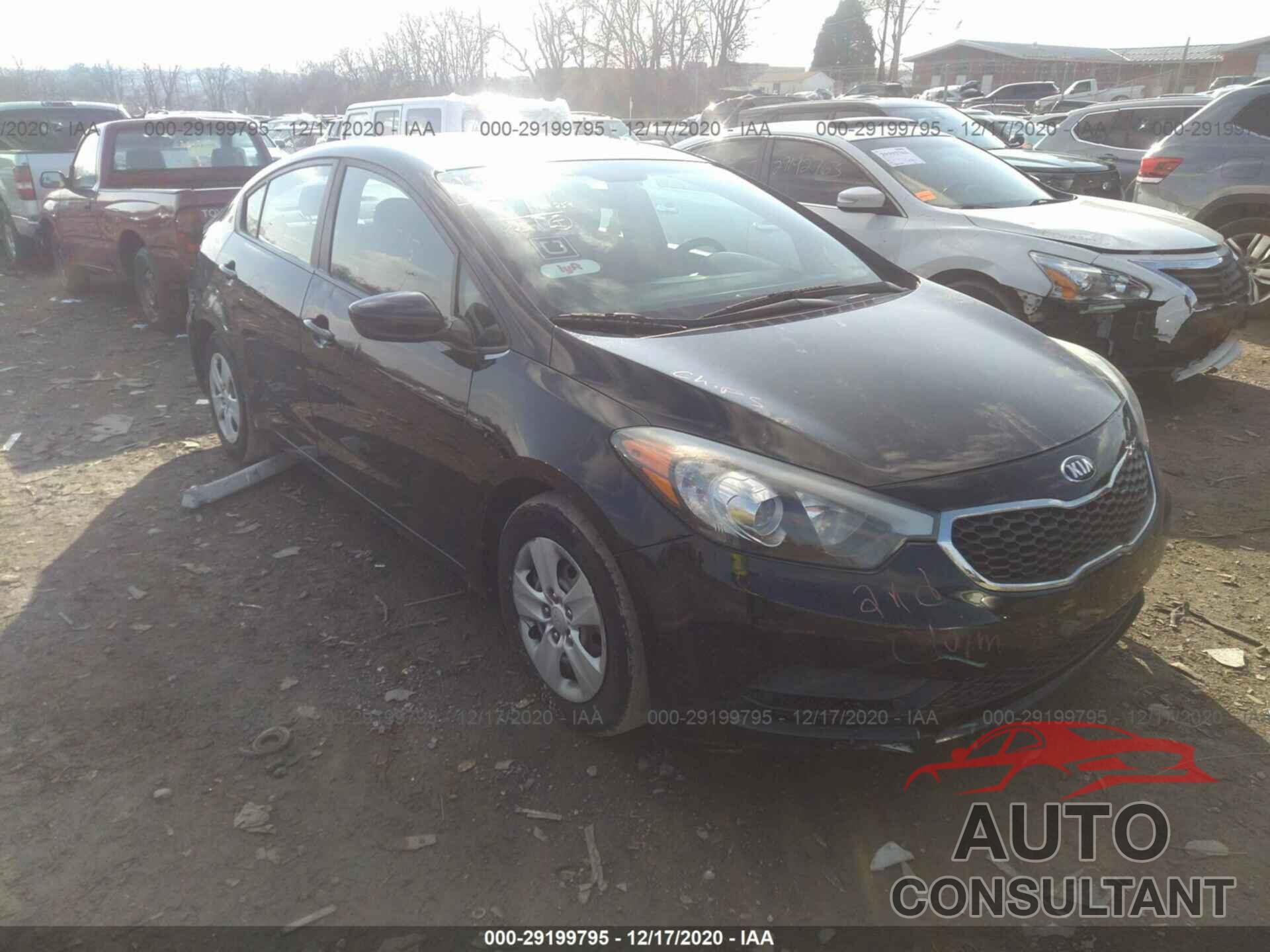 KIA FORTE 2016 - KNAFK4A62G5603413