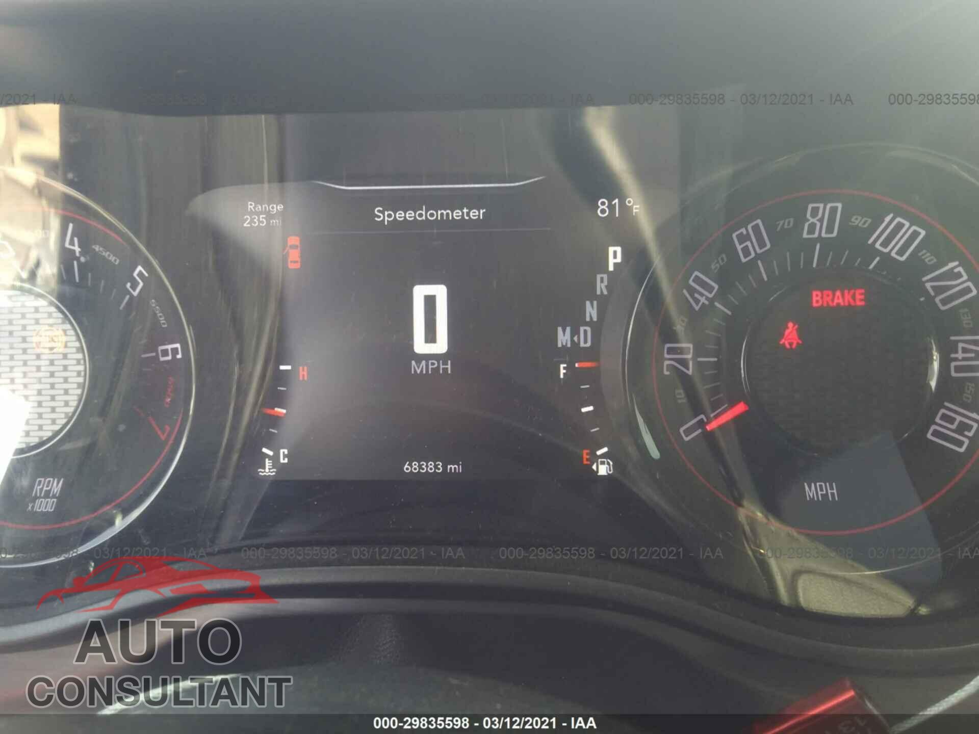 DODGE CHALLENGER 2017 - 2C3CDZAG7HH665796