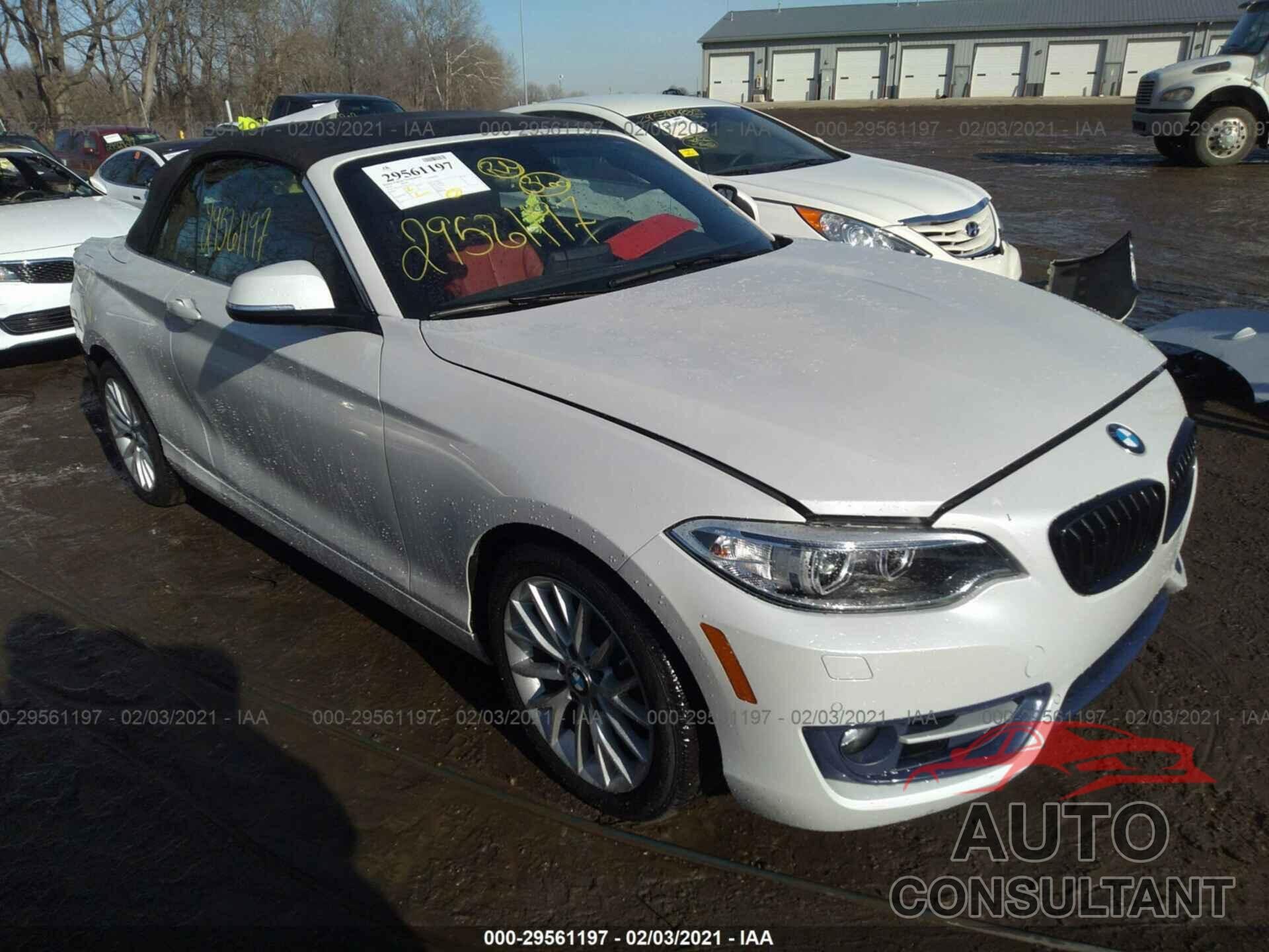 BMW 2 SERIES 2016 - WBA1L9C51GV767129