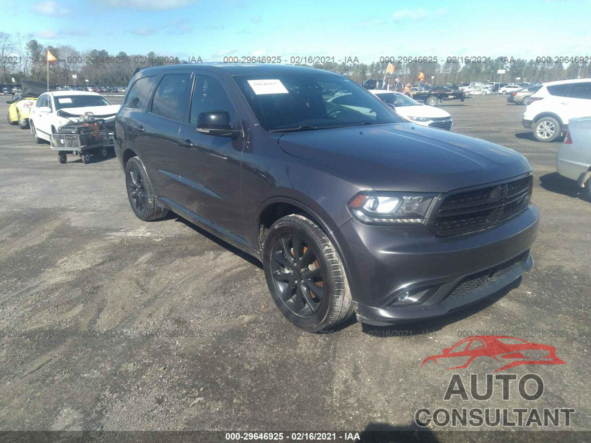 DODGE DURANGO 2017 - 1C4SDHCT0HC690330
