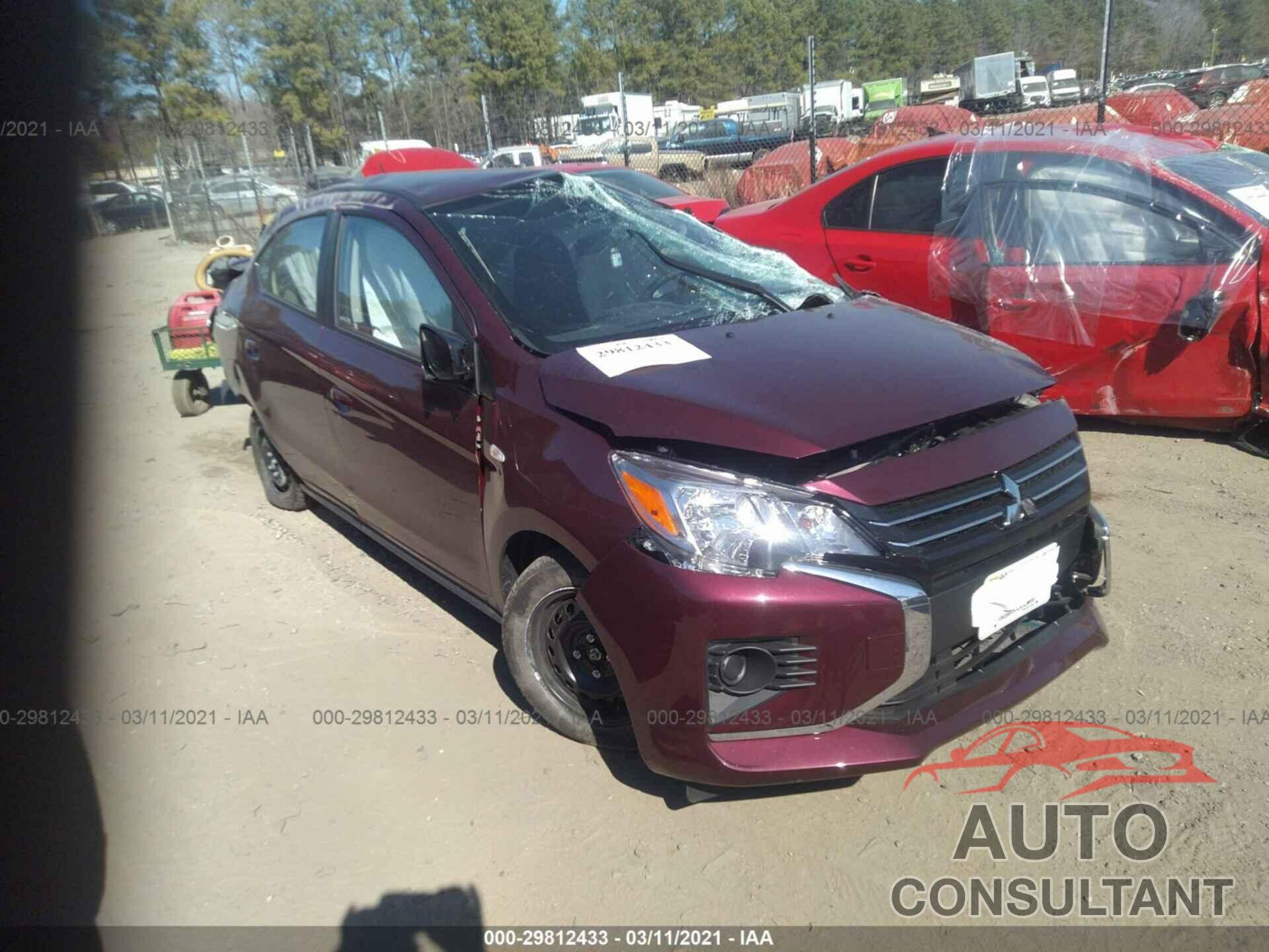 MITSUBISHI MIRAGE G4 2021 - ML32FUFJ1MHF00731