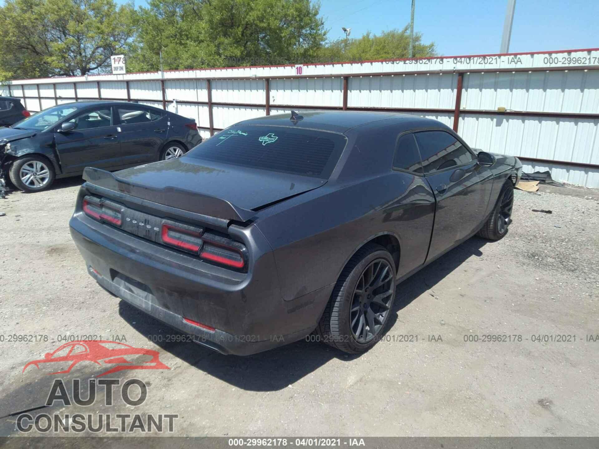 DODGE CHALLENGER 2016 - 2C3CDZAG1GH231890