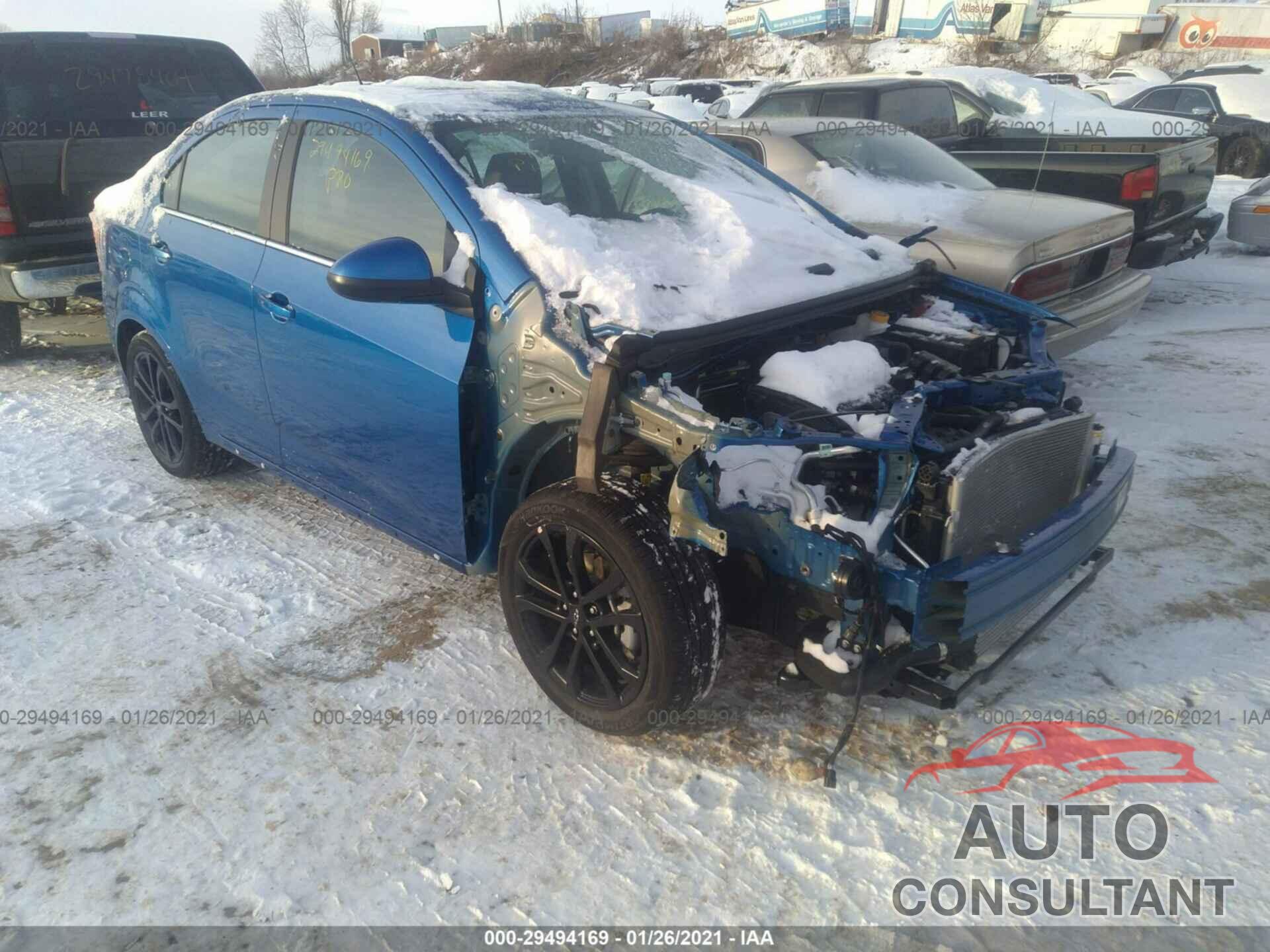 CHEVROLET SONIC 2020 - 1G1JF5SB9L4140827
