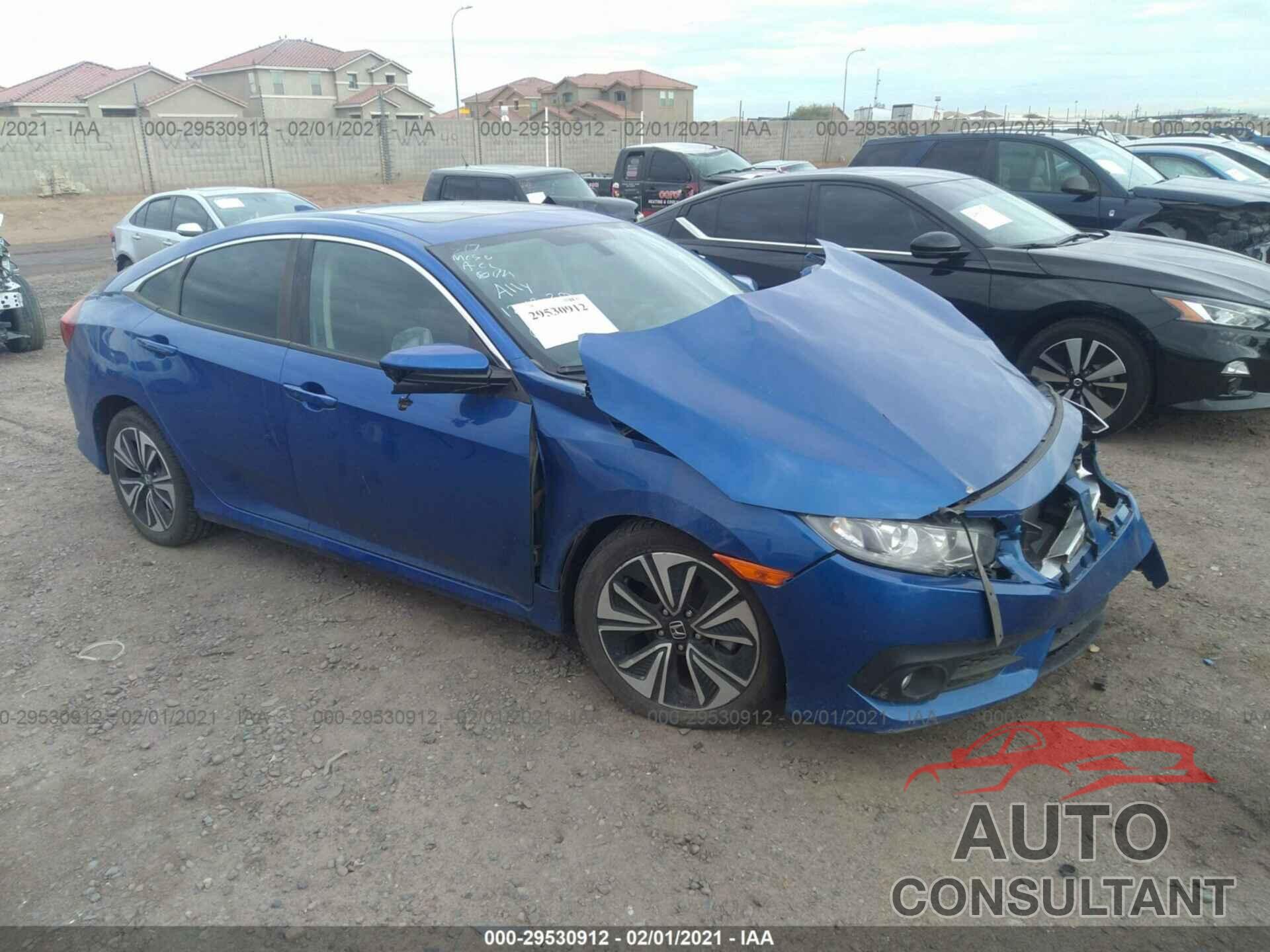 HONDA CIVIC SEDAN 2016 - 19XFC1F38GE016554