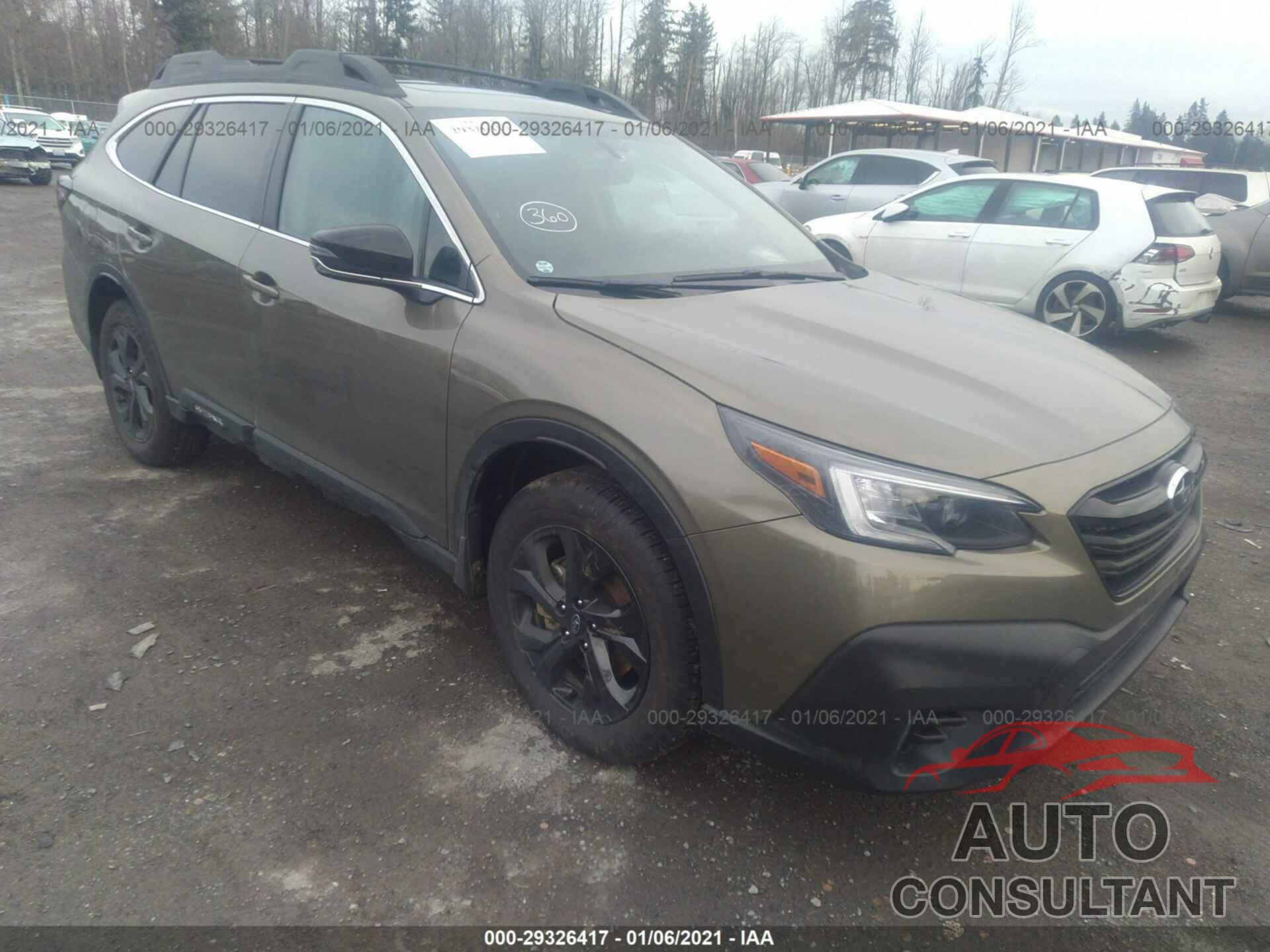 SUBARU OUTBACK 2020 - 4S4BTGKD8L3239156