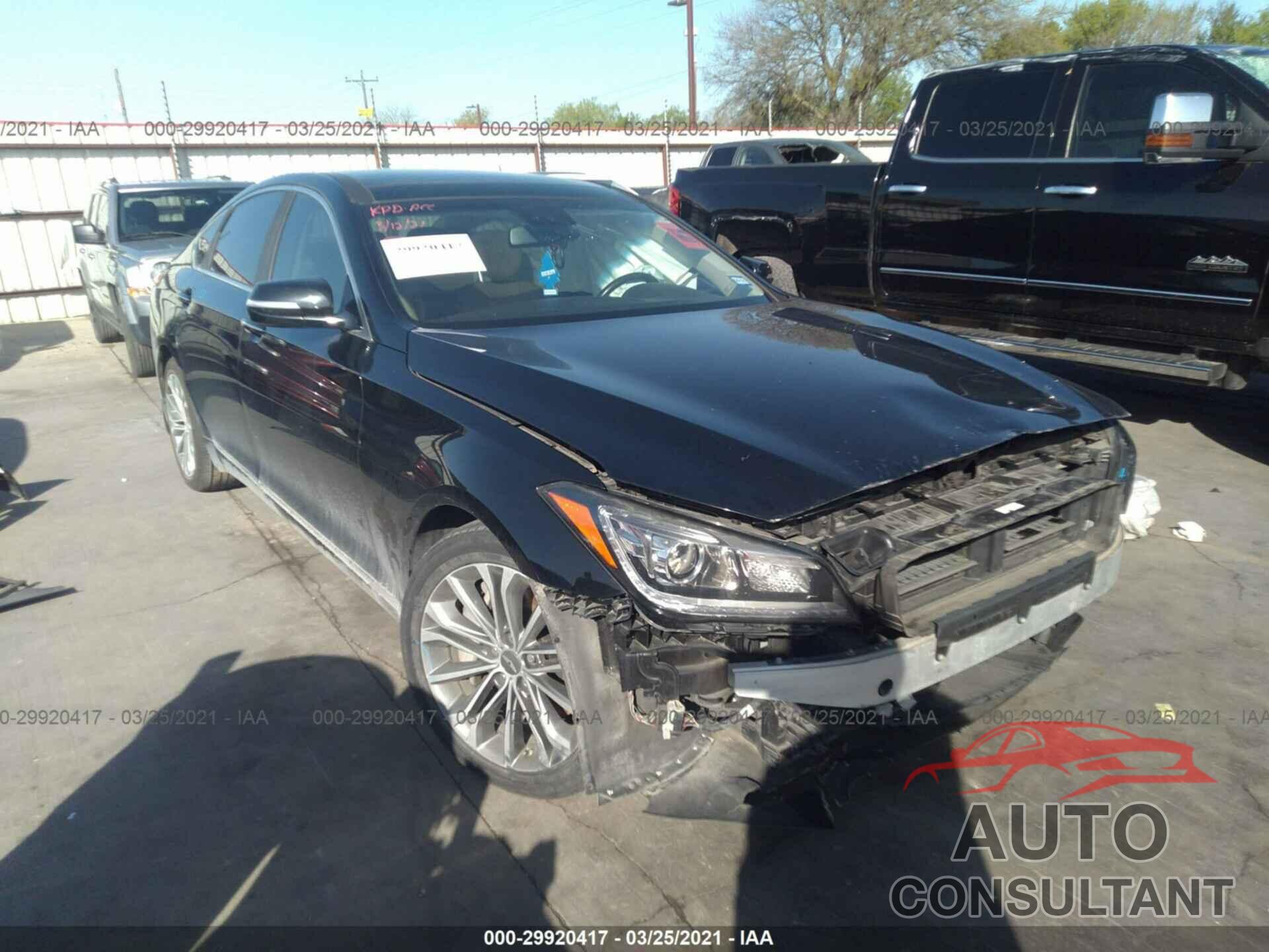 HYUNDAI GENESIS 2016 - KMHGN4JE0GU130988