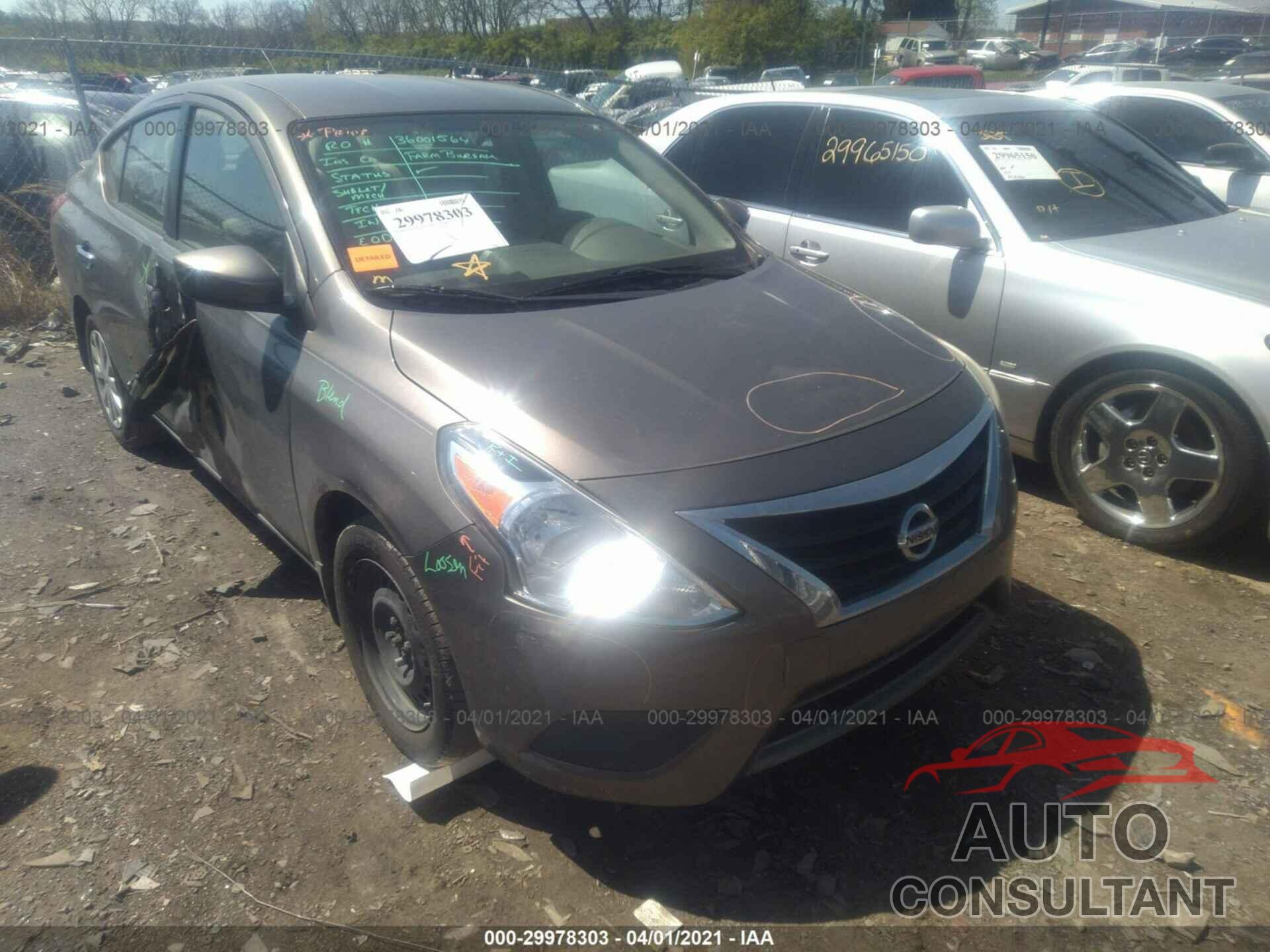 NISSAN VERSA 2016 - 3N1CN7AP2GL846200