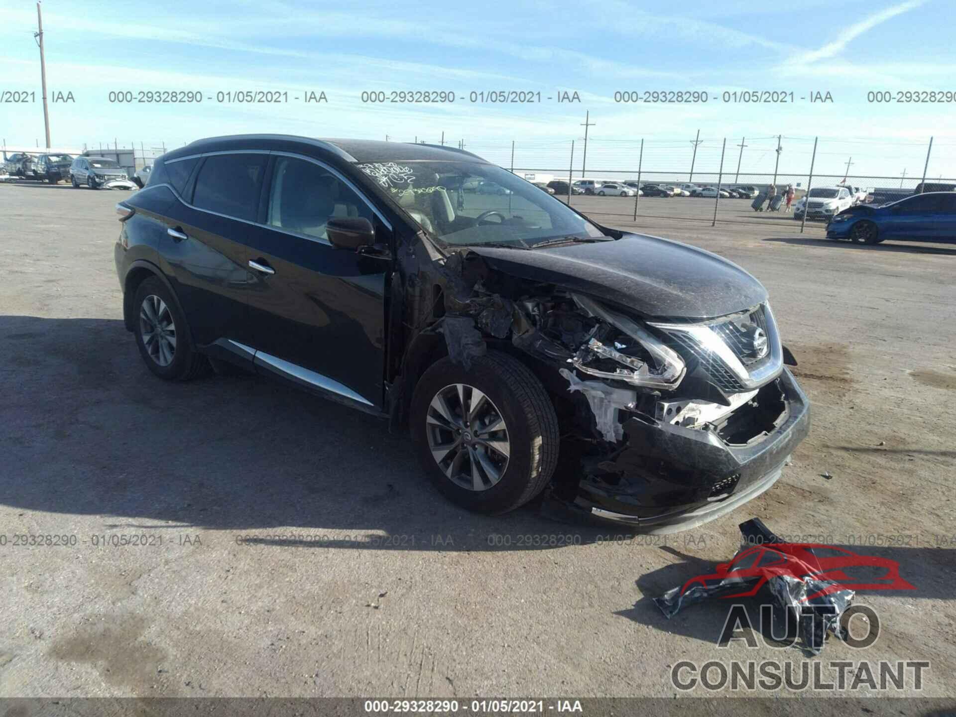 NISSAN MURANO 2016 - 5N1AZ2MG3GN149671