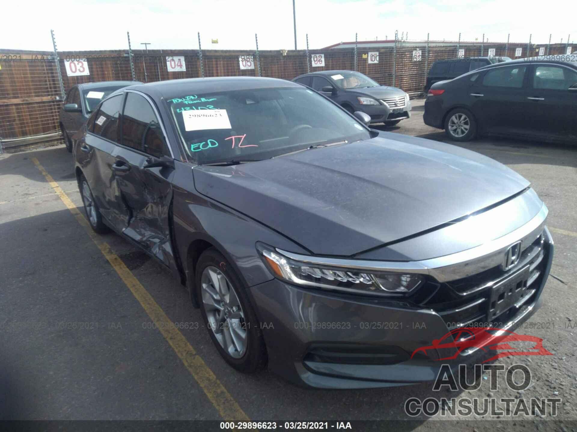 HONDA ACCORD SEDAN 2018 - 1HGCV1F13JA242153