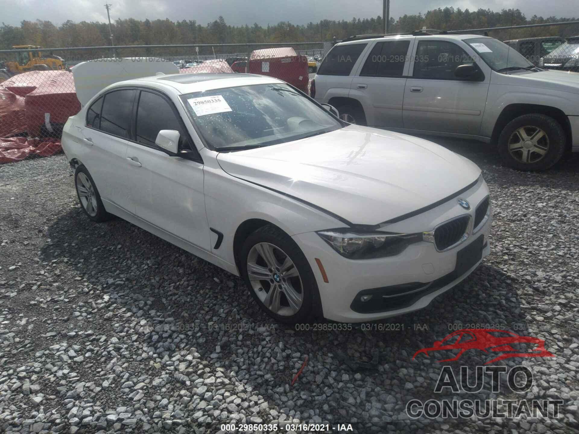 BMW 3 SERIES 2016 - WBA8E9C53GK645513